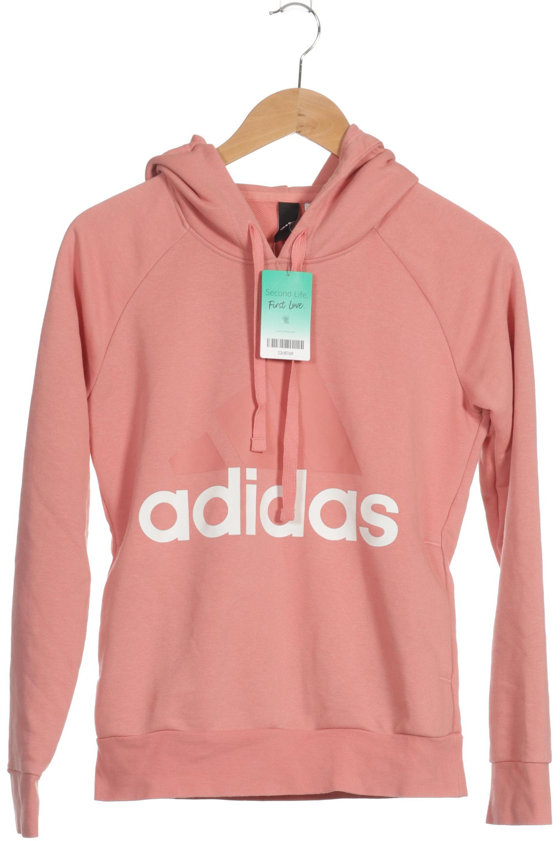 

adidas Damen Kapuzenpullover, pink, Gr.
