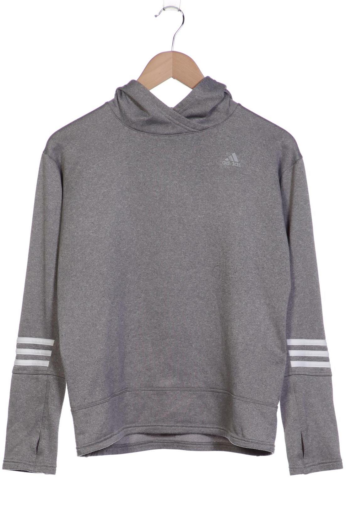 

adidas Damen Kapuzenpullover, grau, Gr. 36