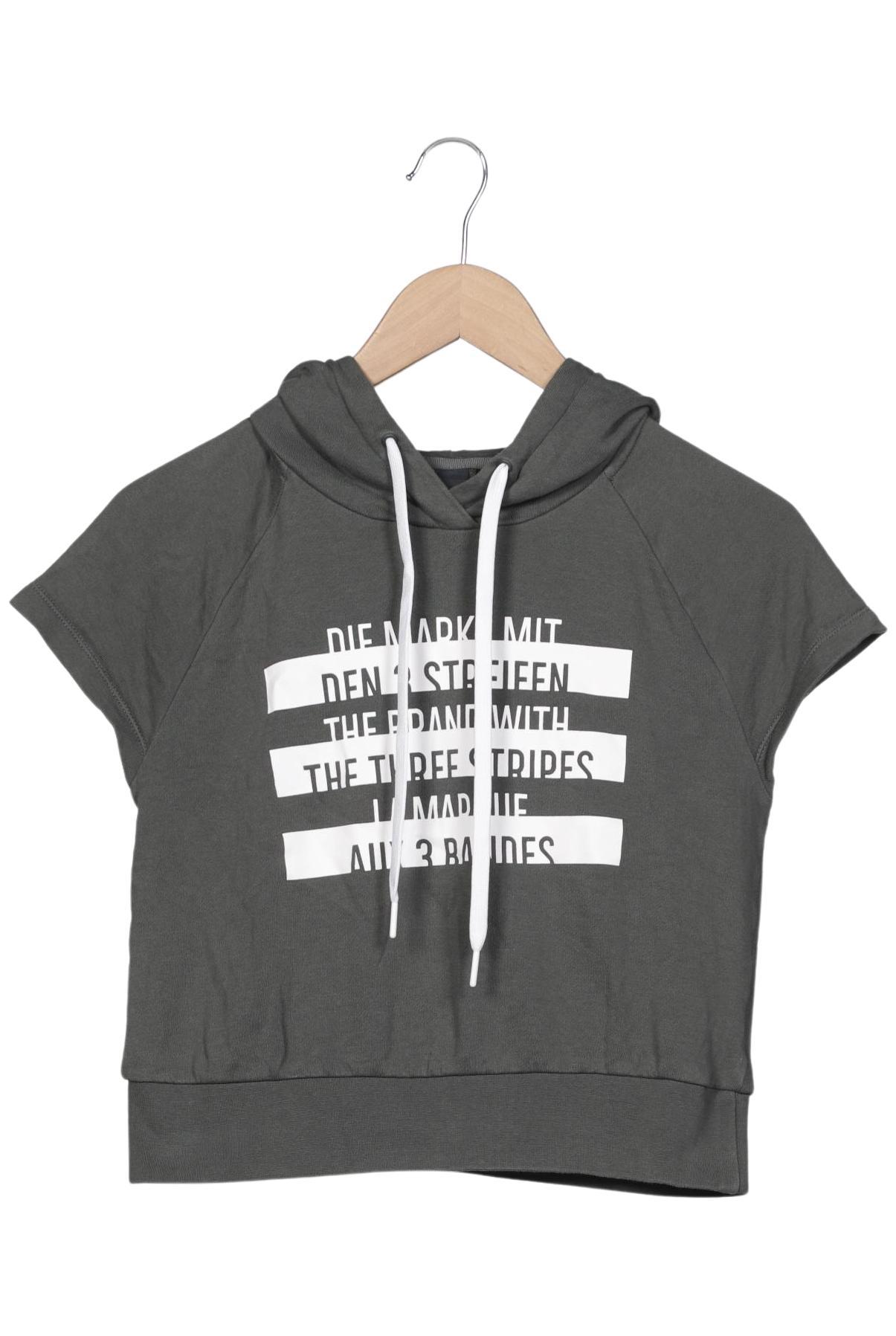 

adidas Damen Kapuzenpullover, grau, Gr. 36