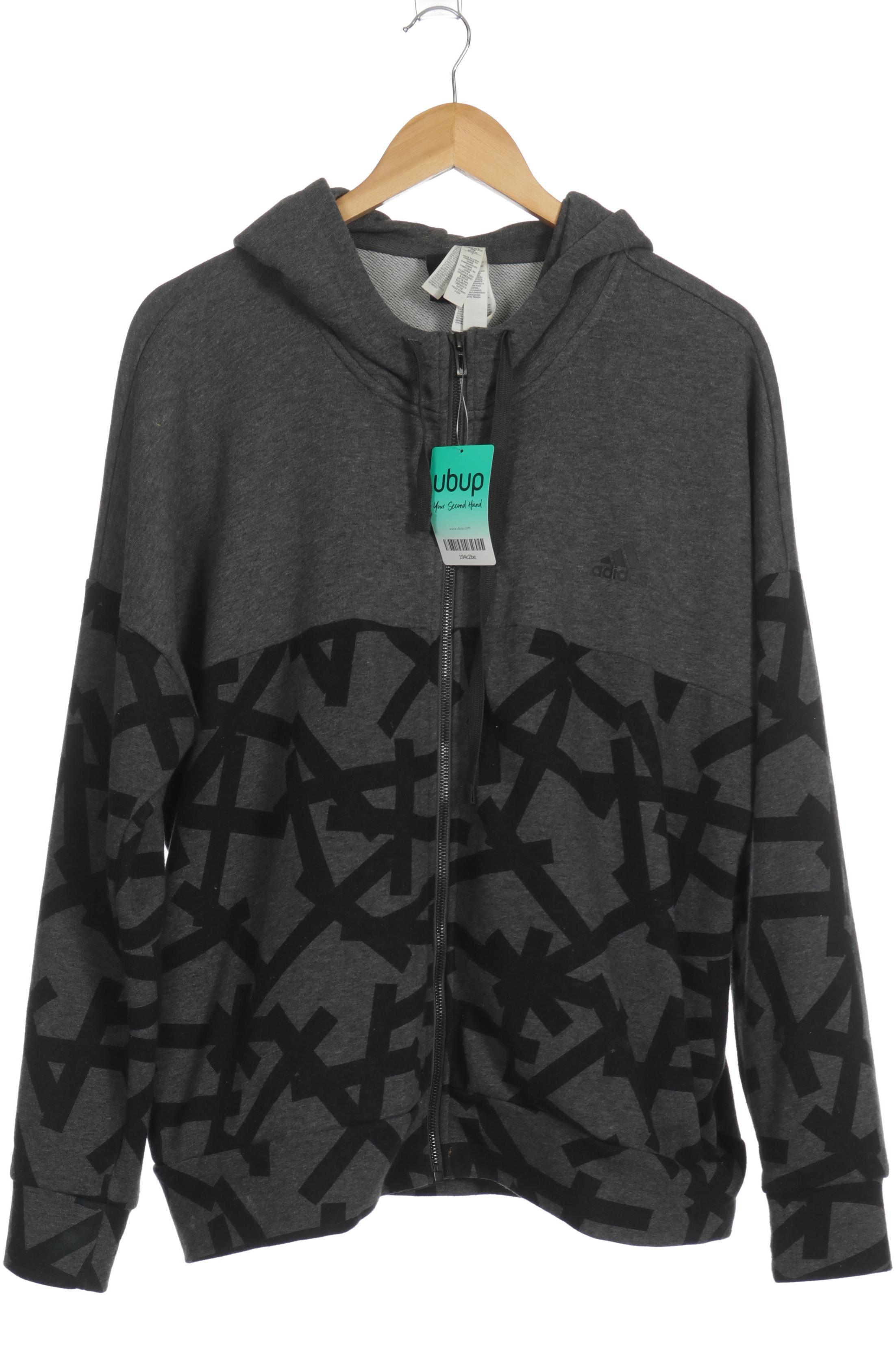 

adidas Damen Kapuzenpullover, grau, Gr.