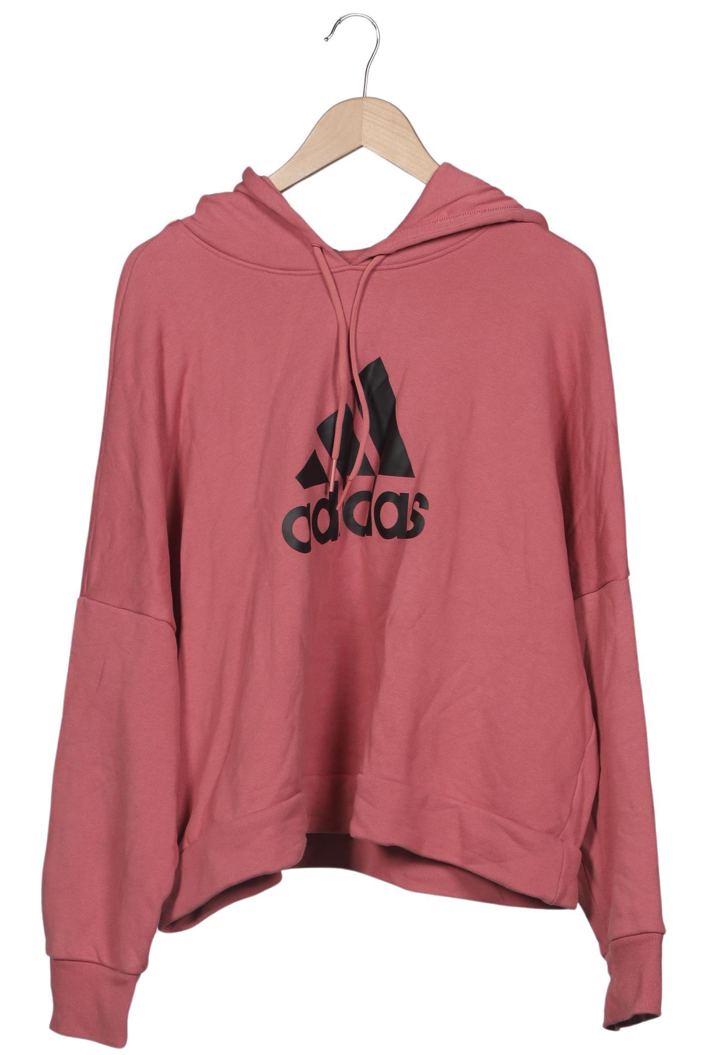 

adidas Damen Kapuzenpullover, pink, Gr. 46