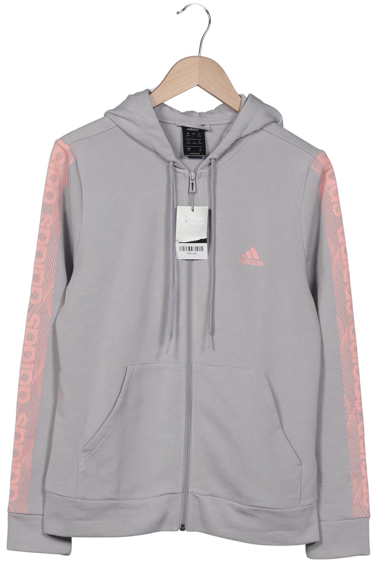 

adidas Damen Kapuzenpullover, grau, Gr. 42