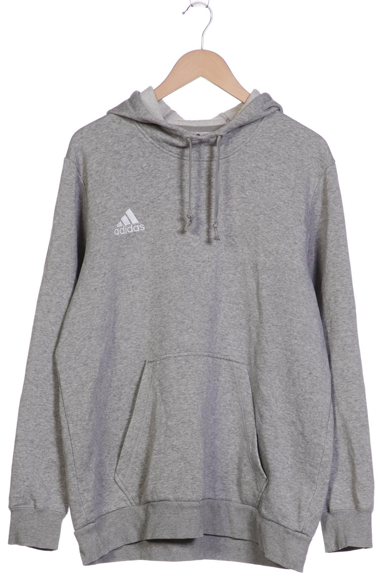 

adidas Damen Kapuzenpullover, grau, Gr. 44