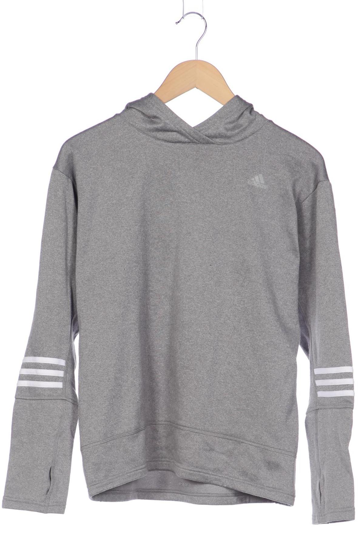 

adidas Damen Kapuzenpullover, grau, Gr. 38