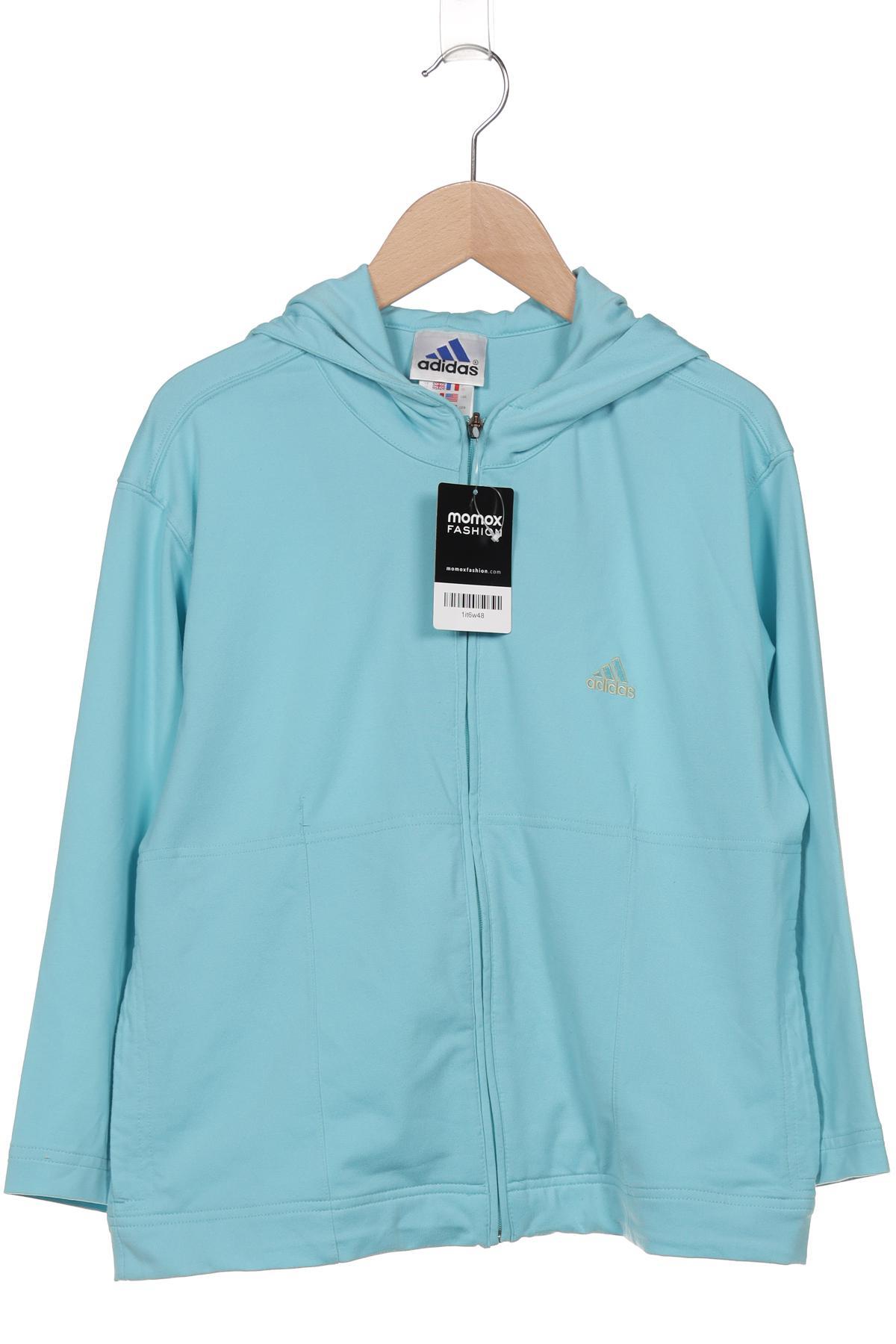 

adidas Damen Kapuzenpullover, hellblau, Gr. 40