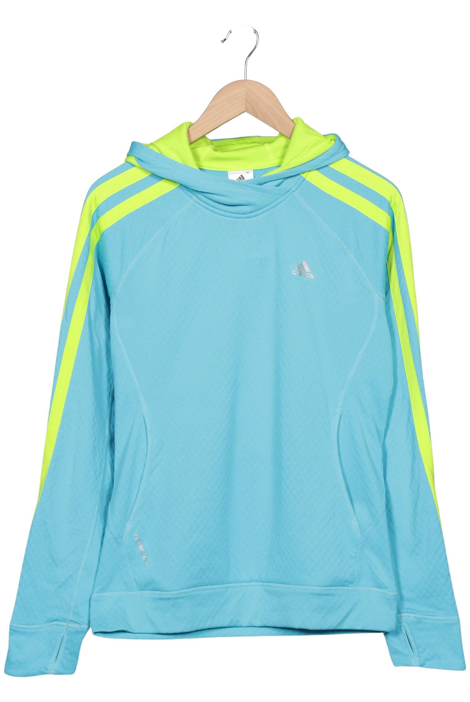 

adidas Damen Kapuzenpullover, blau, Gr. 40