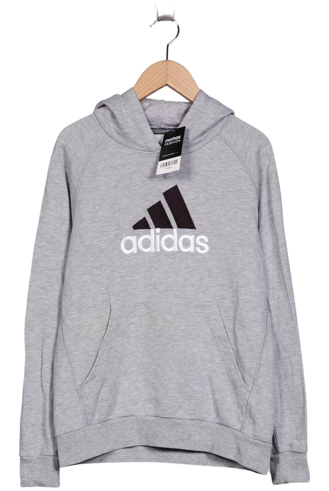 

adidas Damen Kapuzenpullover, grau, Gr. 38