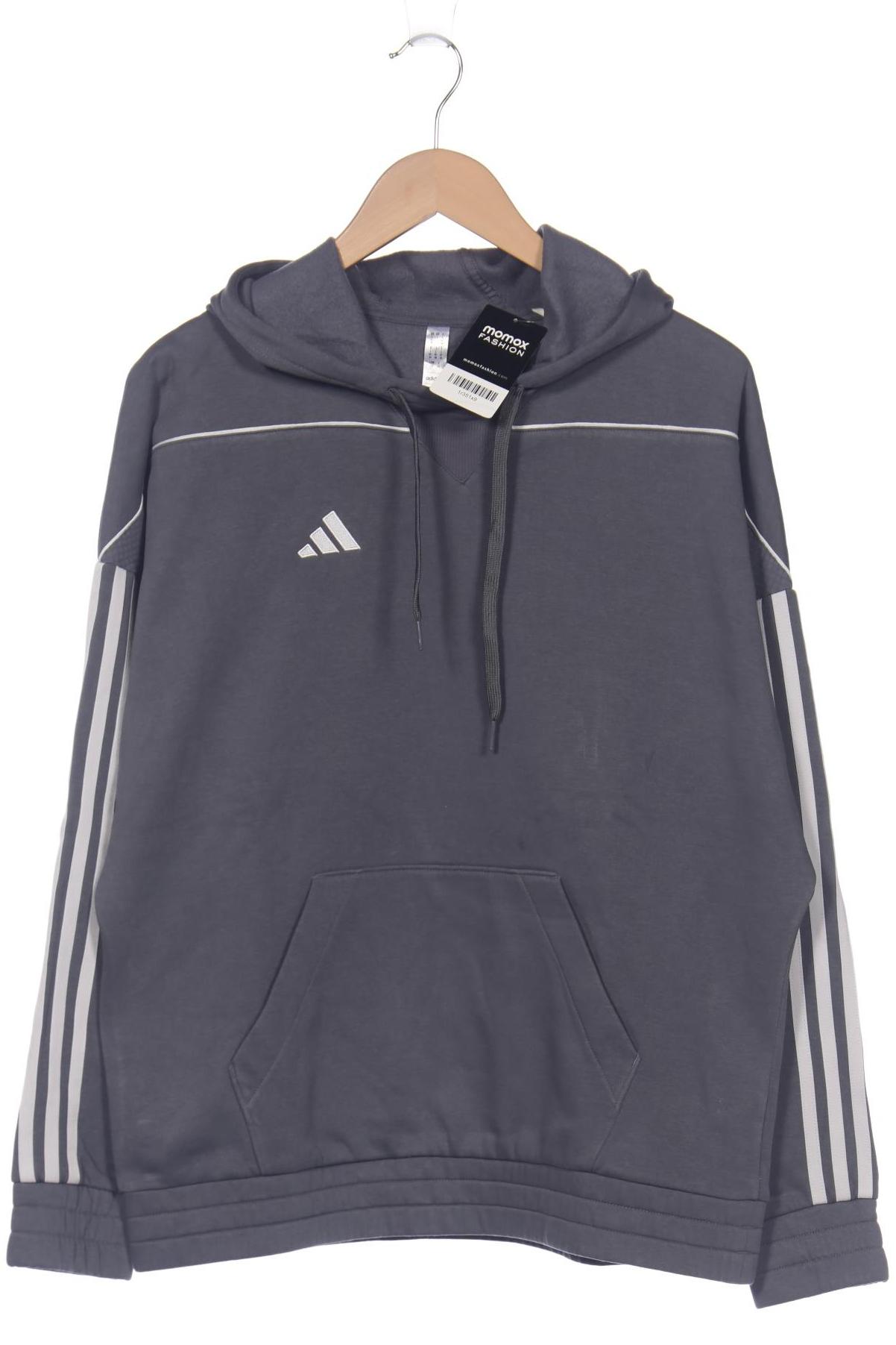 

adidas Damen Kapuzenpullover, grau, Gr. 42