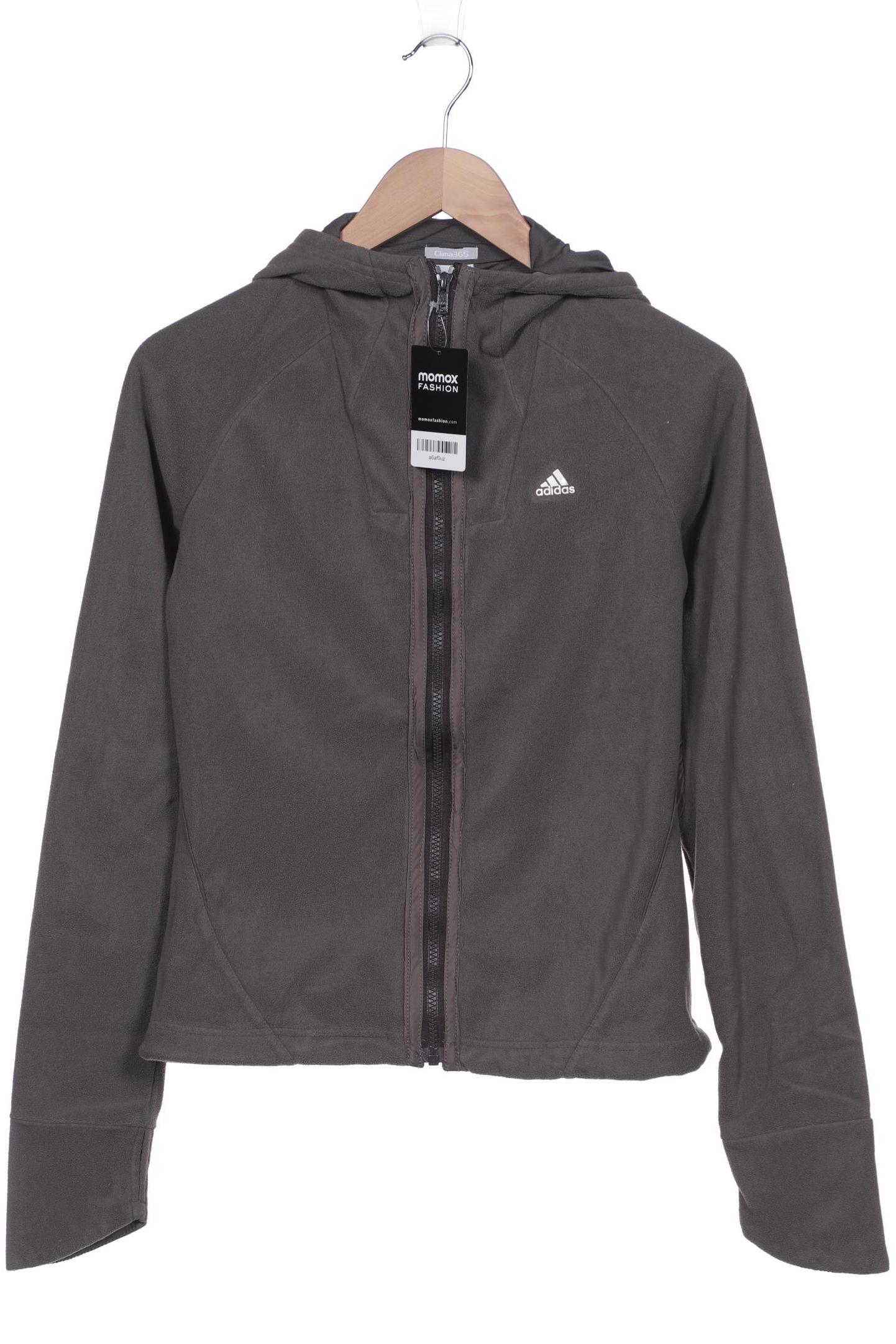 

adidas Damen Kapuzenpullover, grau, Gr. 38