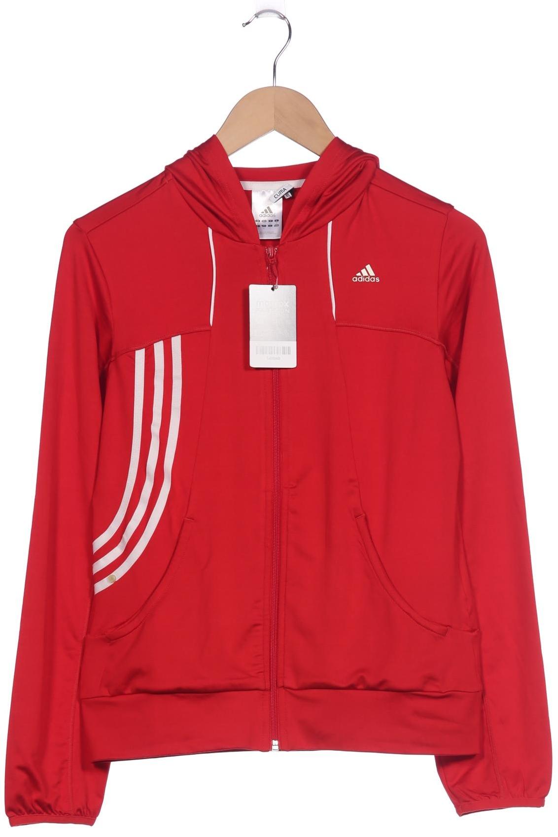 

adidas Damen Kapuzenpullover, rot, Gr. 38