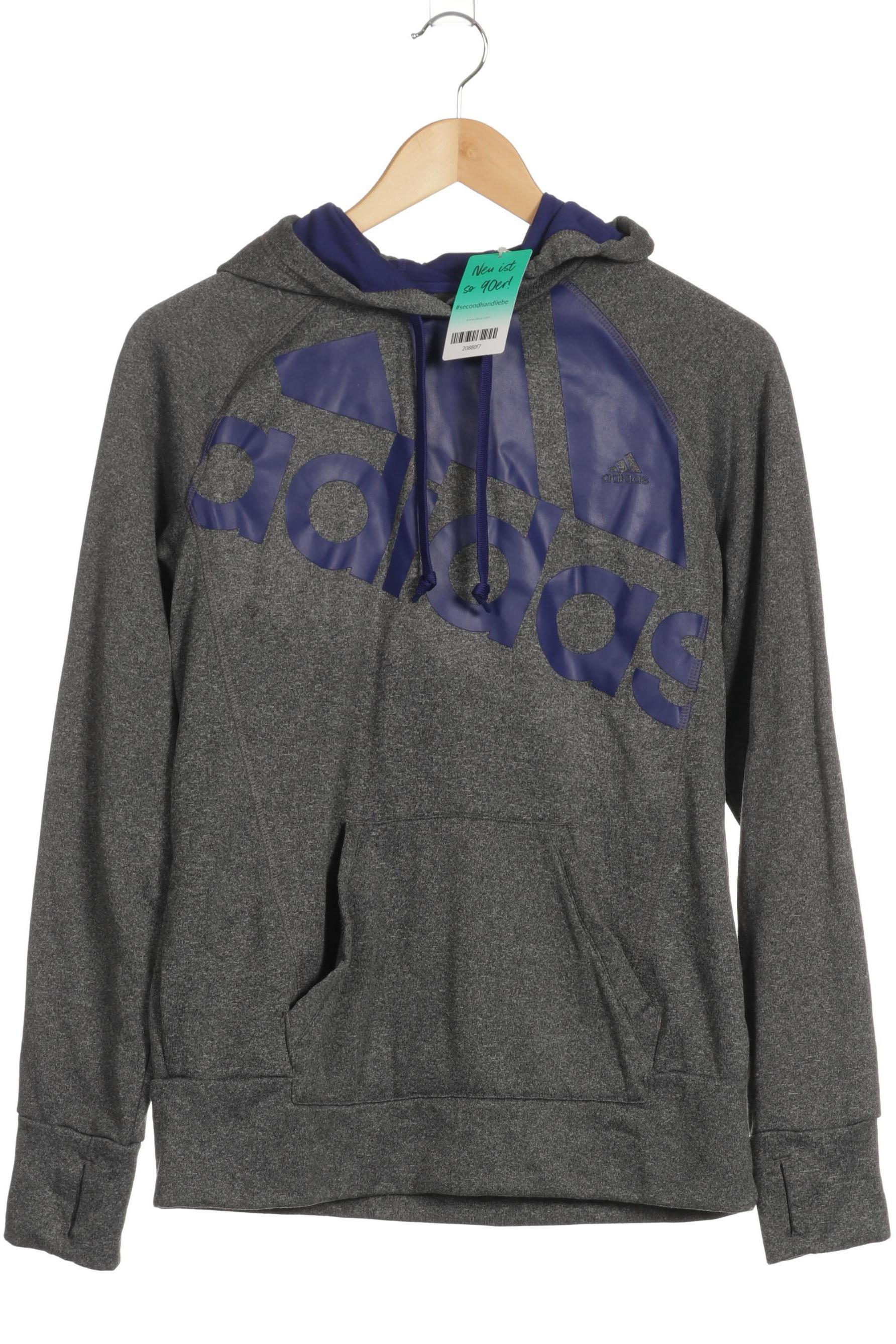 

adidas Damen Kapuzenpullover, grau, Gr.