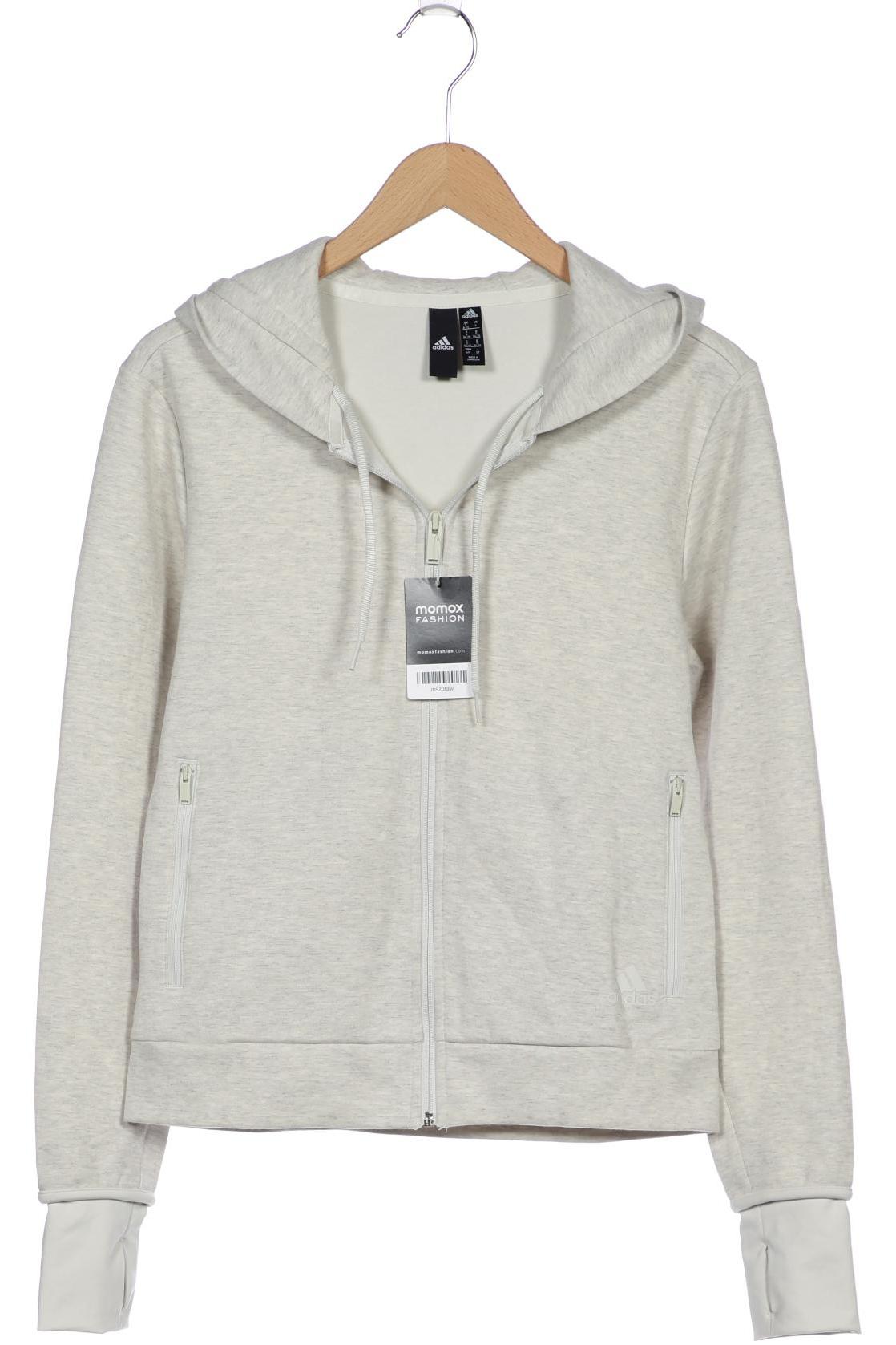 

adidas Damen Kapuzenpullover, grau, Gr. 36