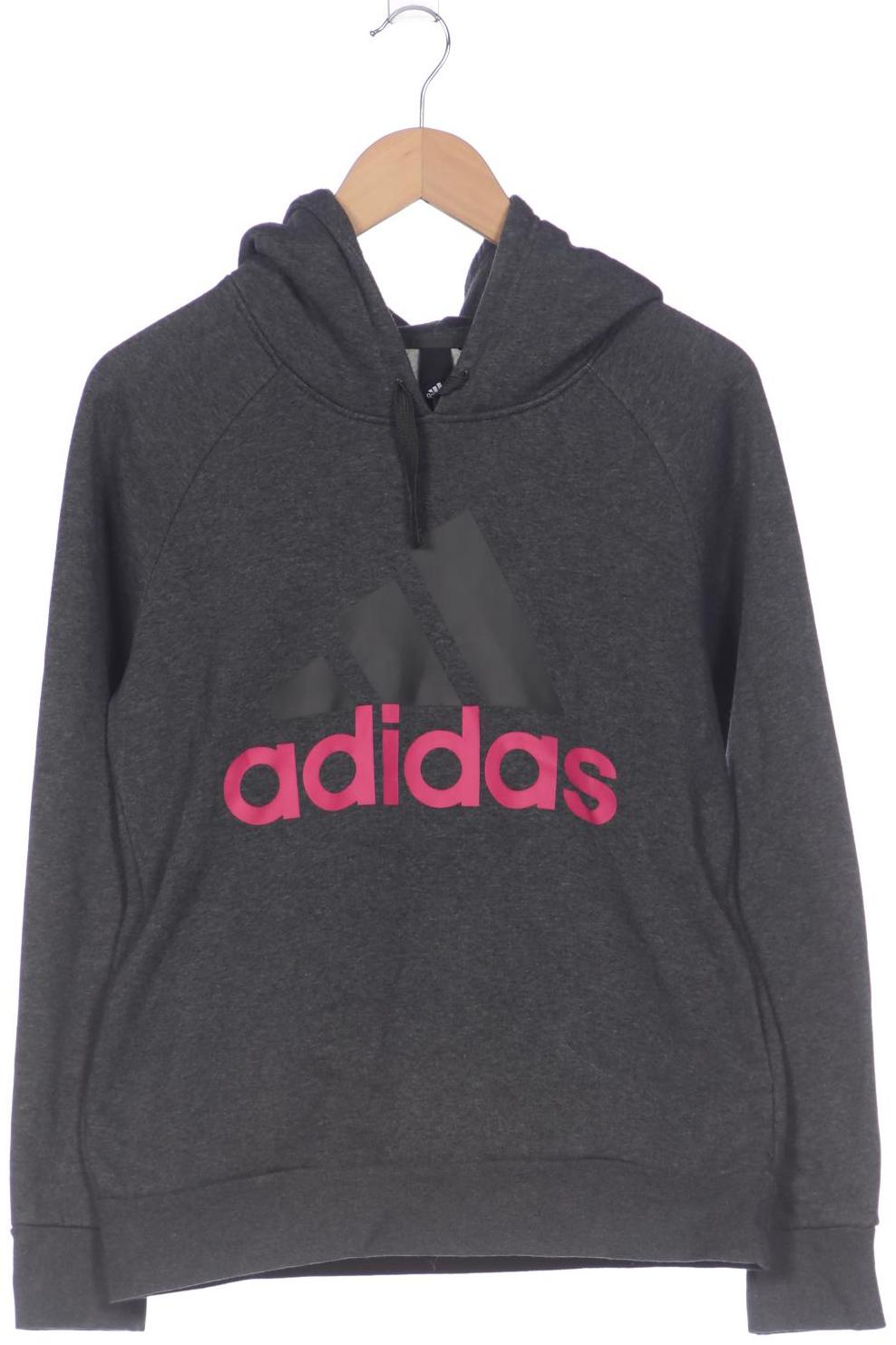

adidas Damen Kapuzenpullover, grau, Gr. 38