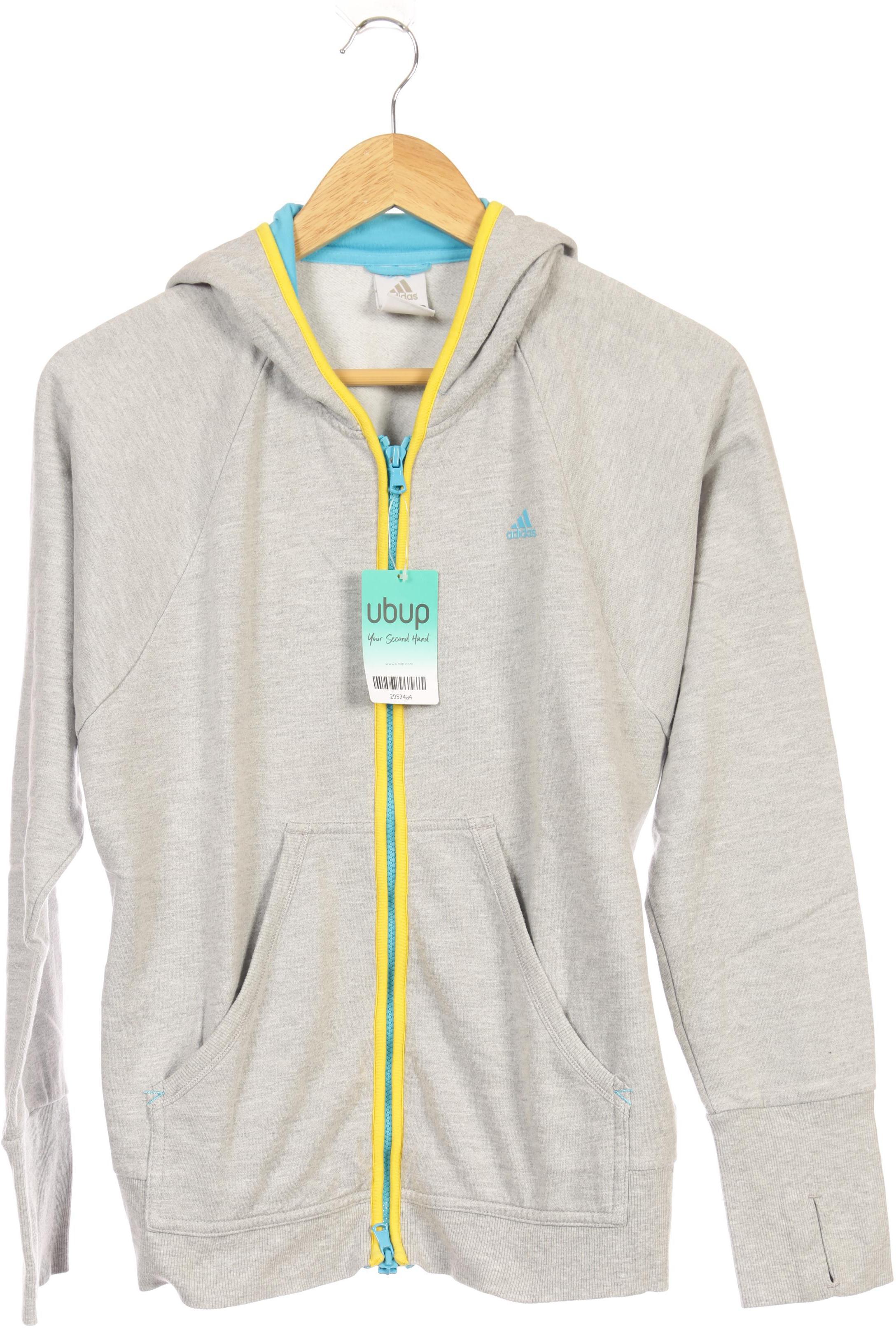 

adidas Damen Kapuzenpullover, grau, Gr. 42