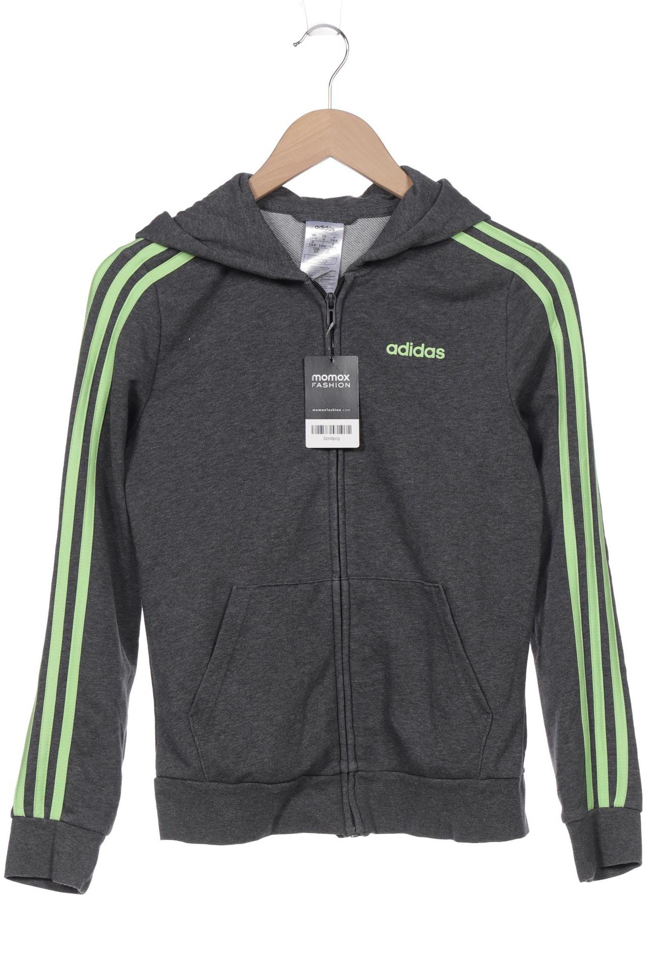 

adidas Damen Kapuzenpullover, grau, Gr. 36
