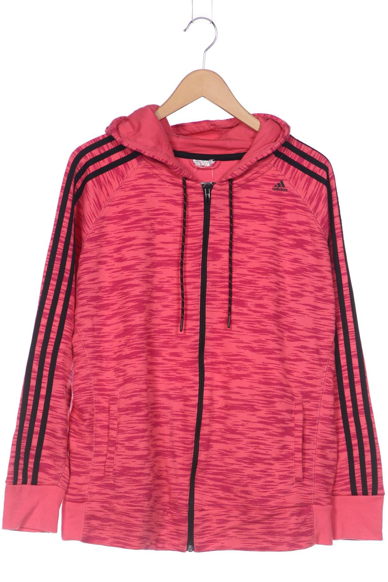

adidas Damen Kapuzenpullover, pink, Gr. 46