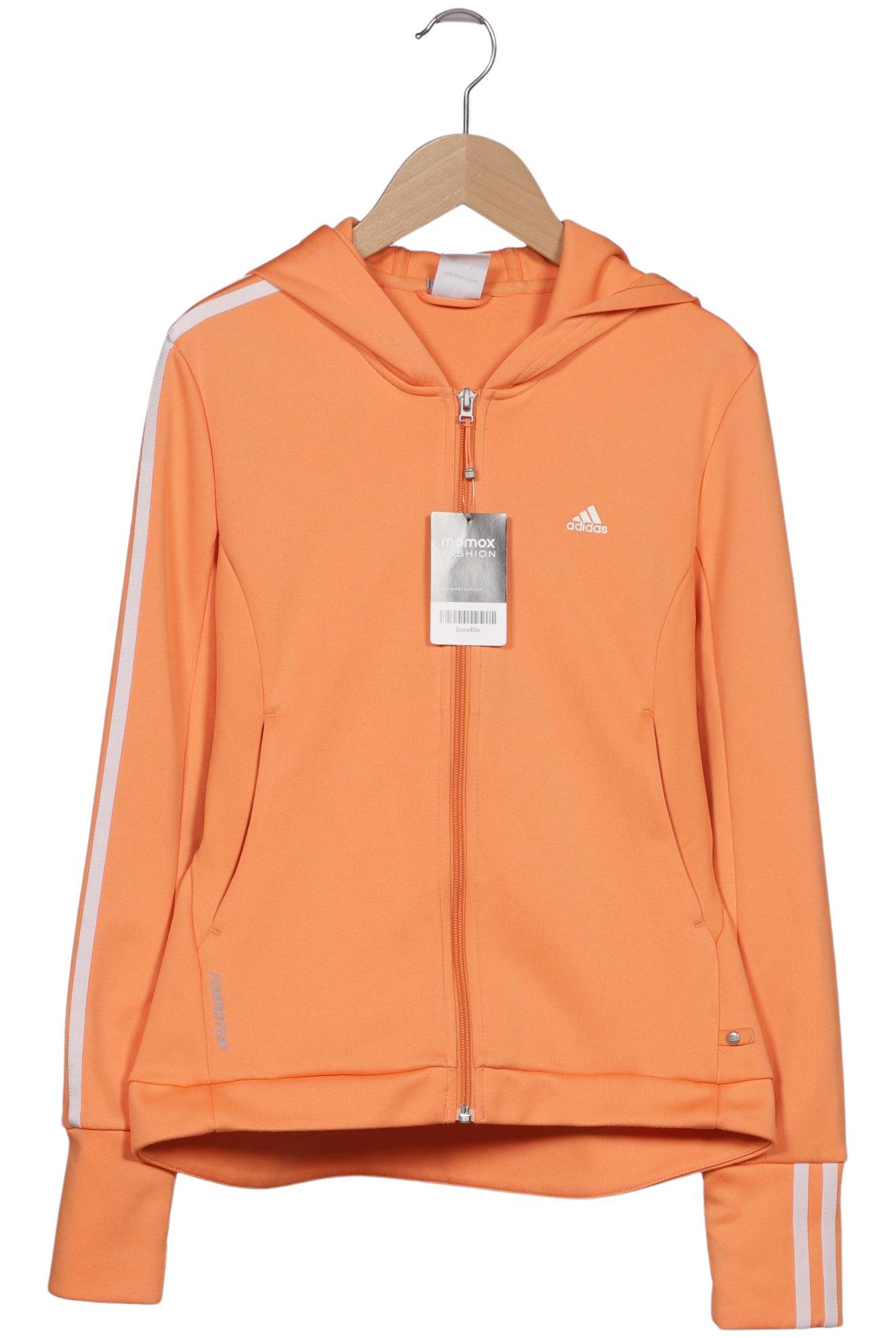 

adidas Damen Kapuzenpullover, orange, Gr. 36