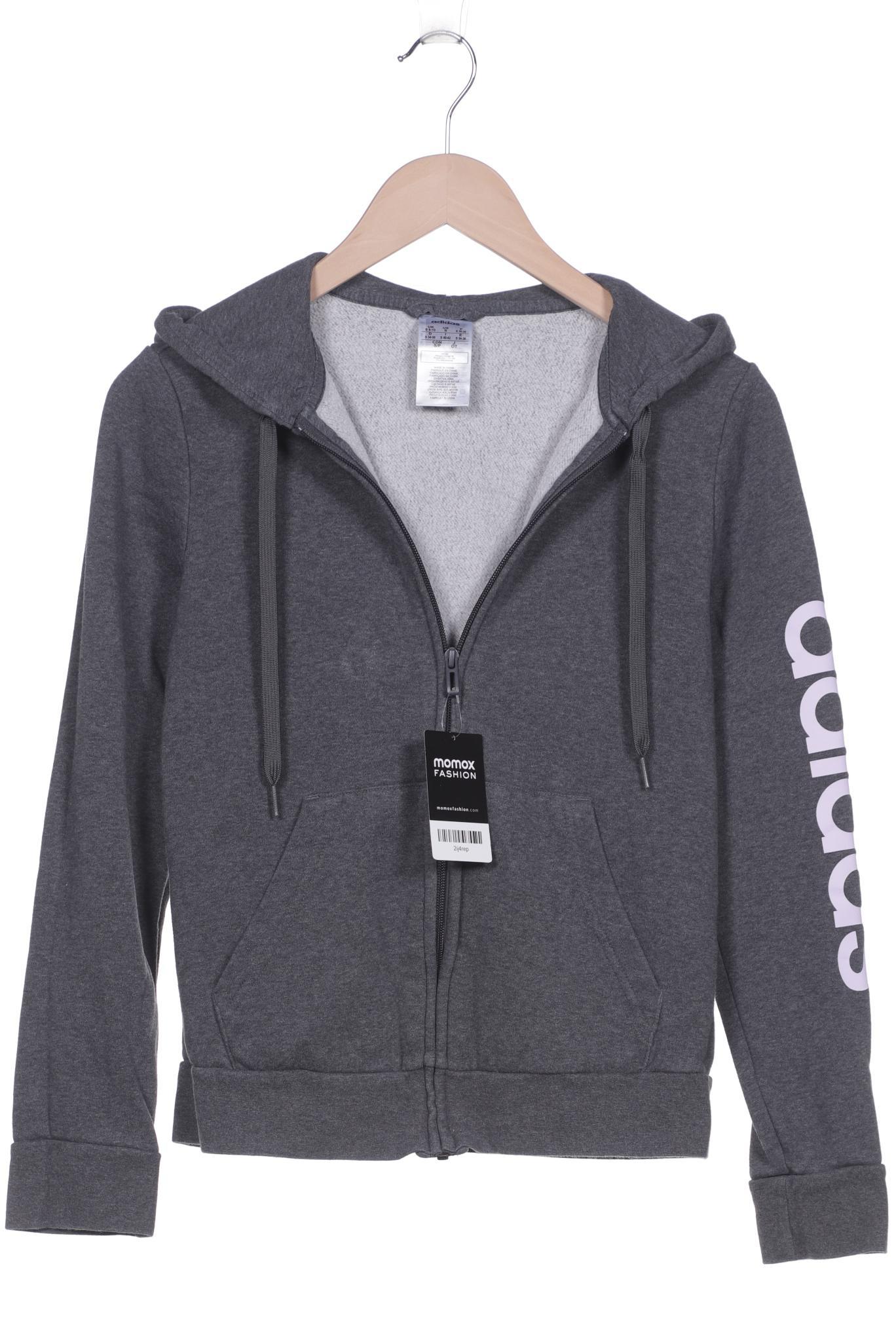 

adidas Damen Kapuzenpullover, grau