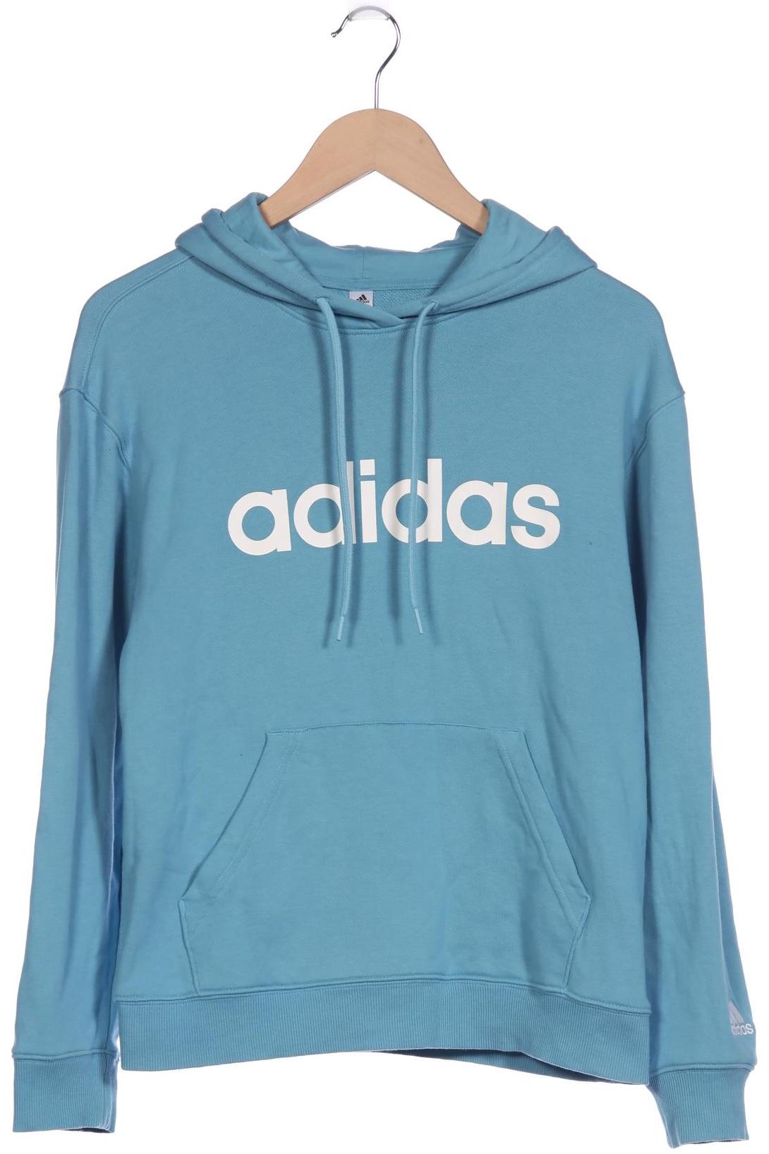 

adidas Damen Kapuzenpullover, blau, Gr. 38