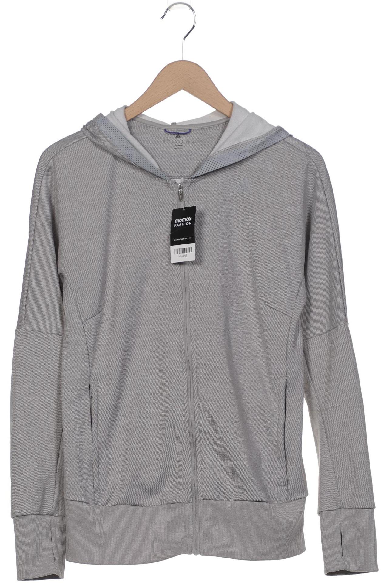 

adidas Damen Kapuzenpullover, grau, Gr. 44