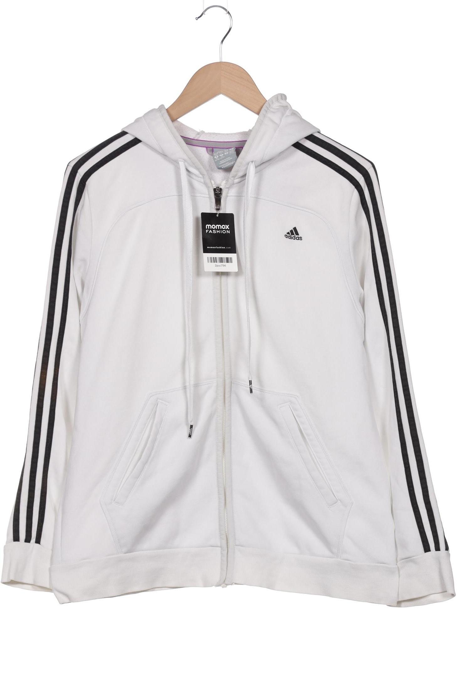 

adidas Damen Kapuzenpullover, weiß, Gr. 44