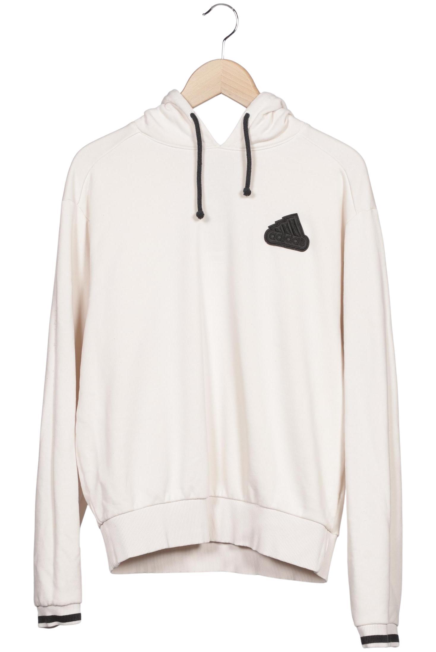 

adidas Damen Kapuzenpullover, cremeweiß, Gr. 36
