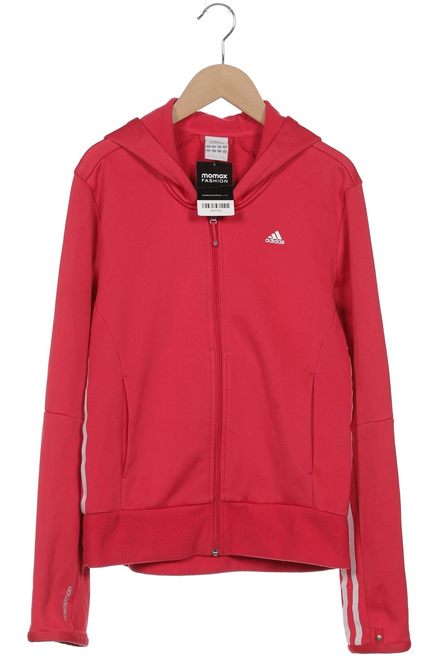 

adidas Damen Kapuzenpullover, rot, Gr. 40