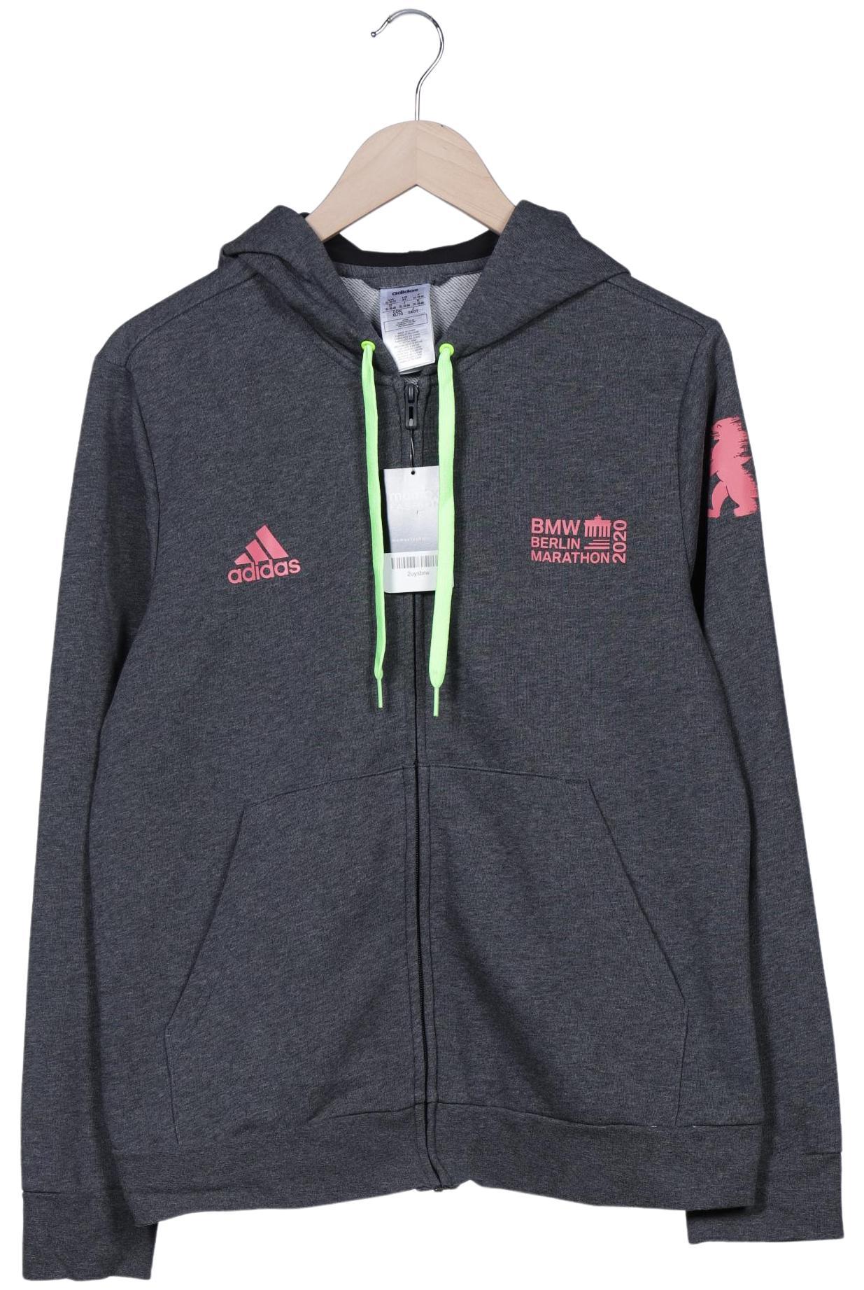

adidas Damen Kapuzenpullover, grau, Gr. 44
