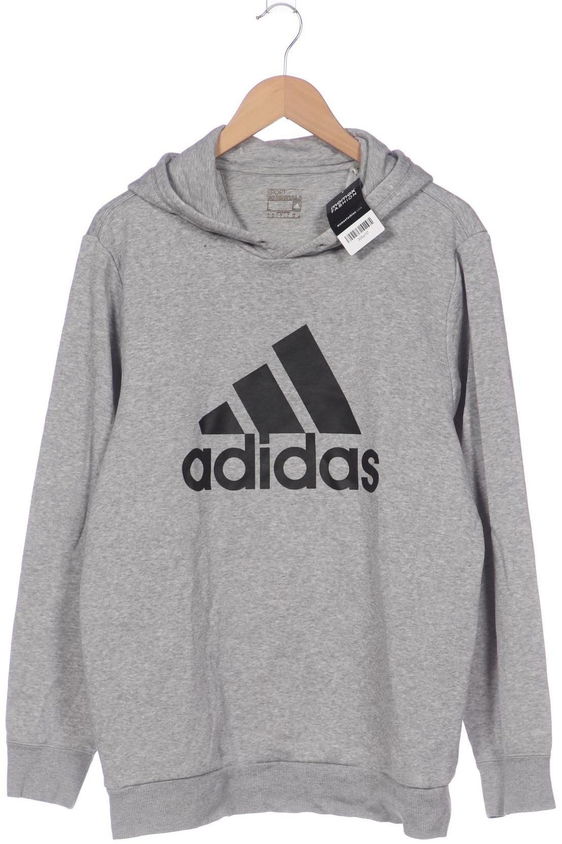 

adidas Damen Kapuzenpullover, grau, Gr. 42