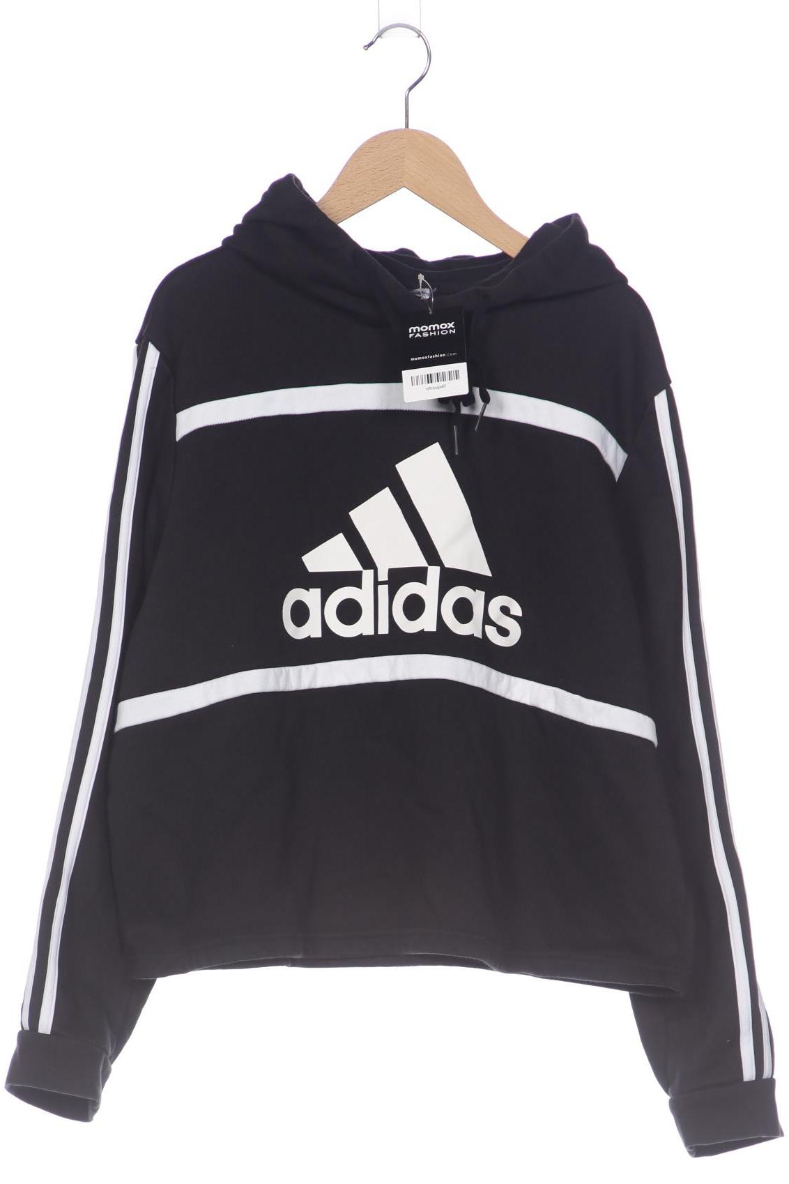 

adidas Damen Kapuzenpullover, schwarz, Gr. 46