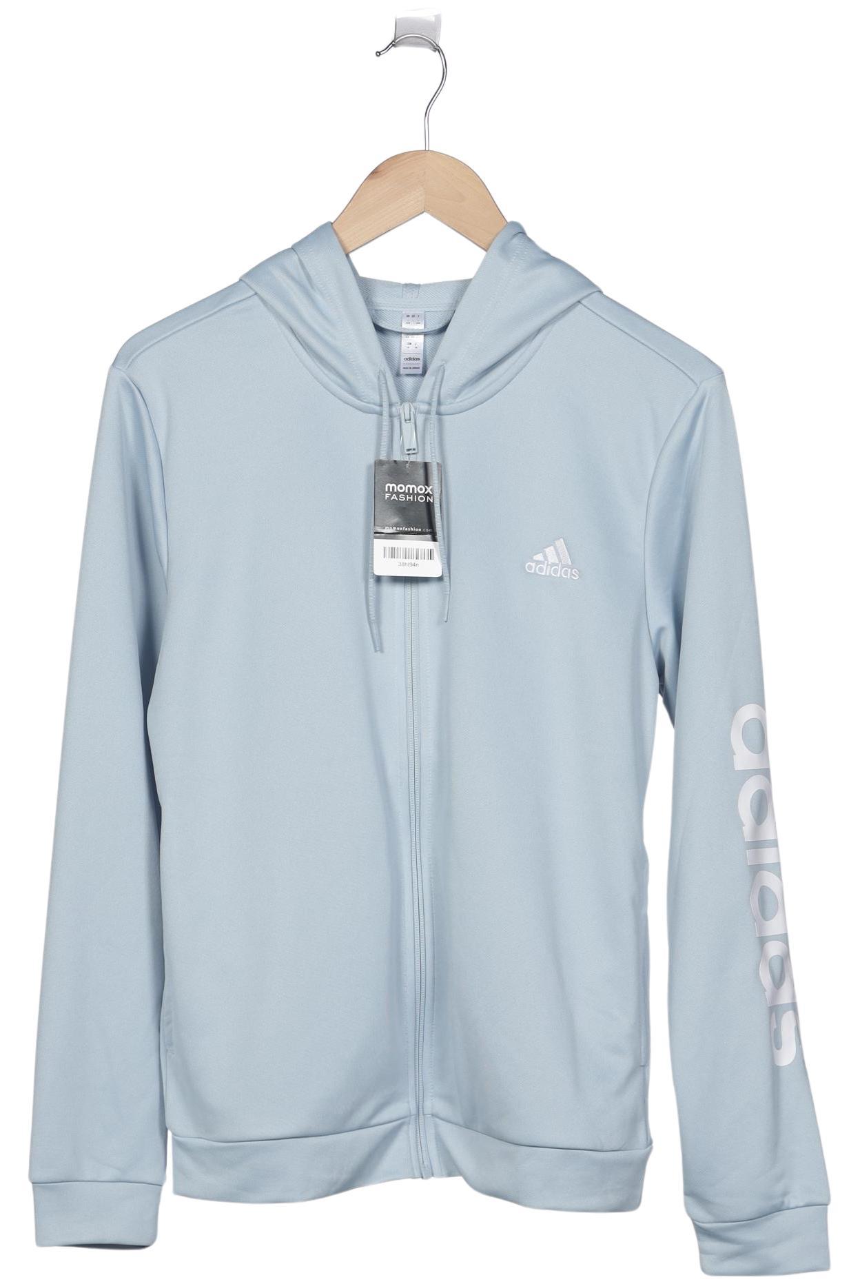 

adidas Damen Kapuzenpullover, hellblau, Gr. 42