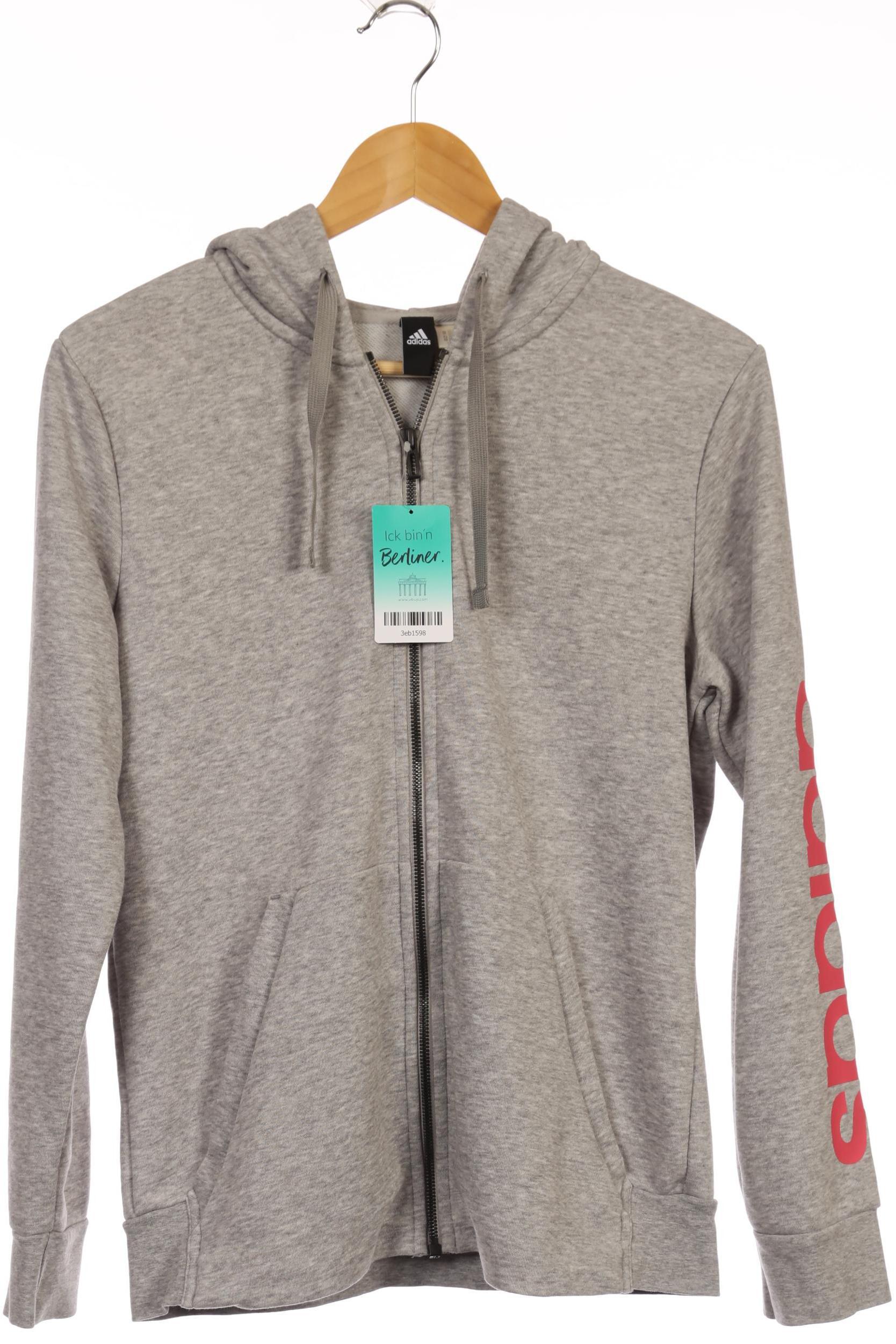 

adidas Damen Kapuzenpullover, grau, Gr.