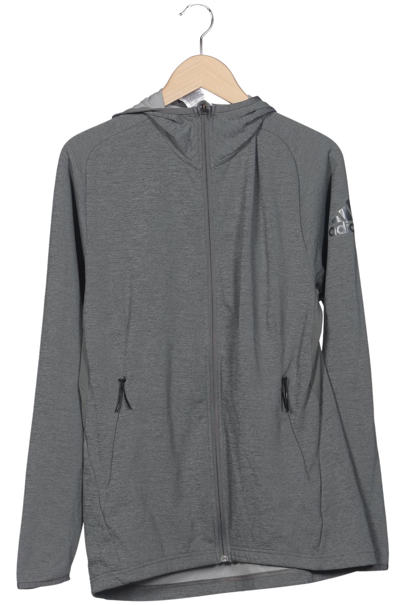 

adidas Damen Kapuzenpullover, grau, Gr. 38