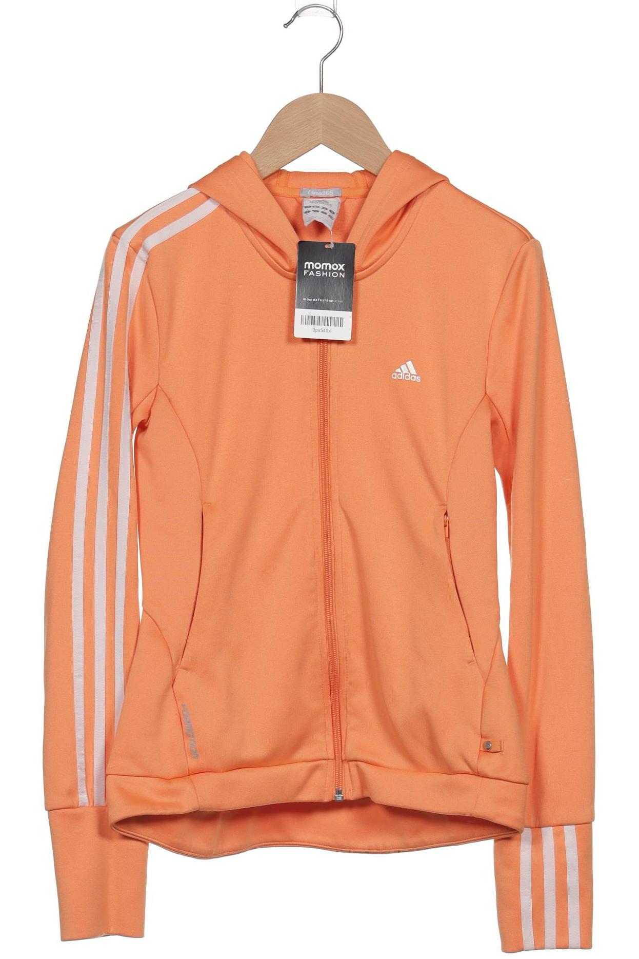 

adidas Damen Kapuzenpullover, orange, Gr. 34