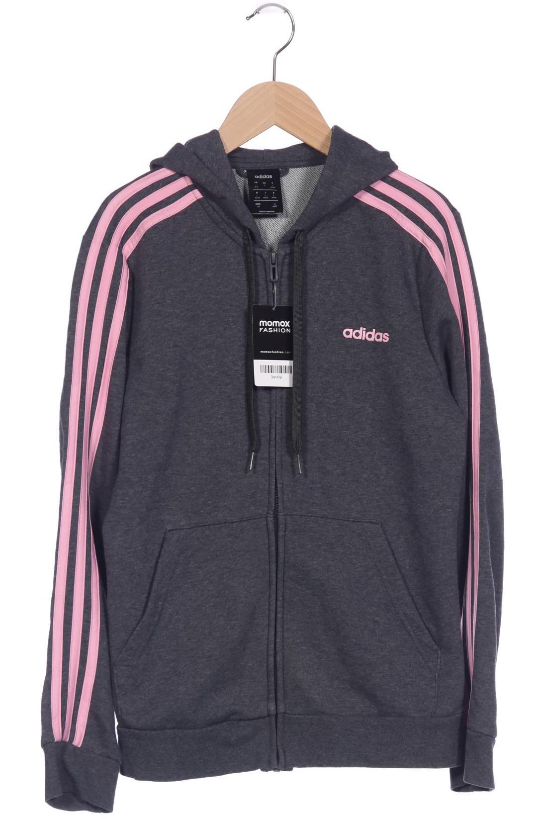 

adidas Damen Kapuzenpullover, grau, Gr. 42