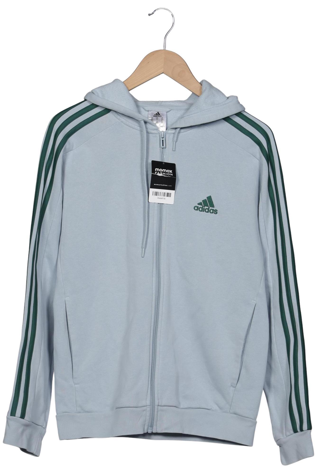 

adidas Damen Kapuzenpullover, hellblau, Gr. 34