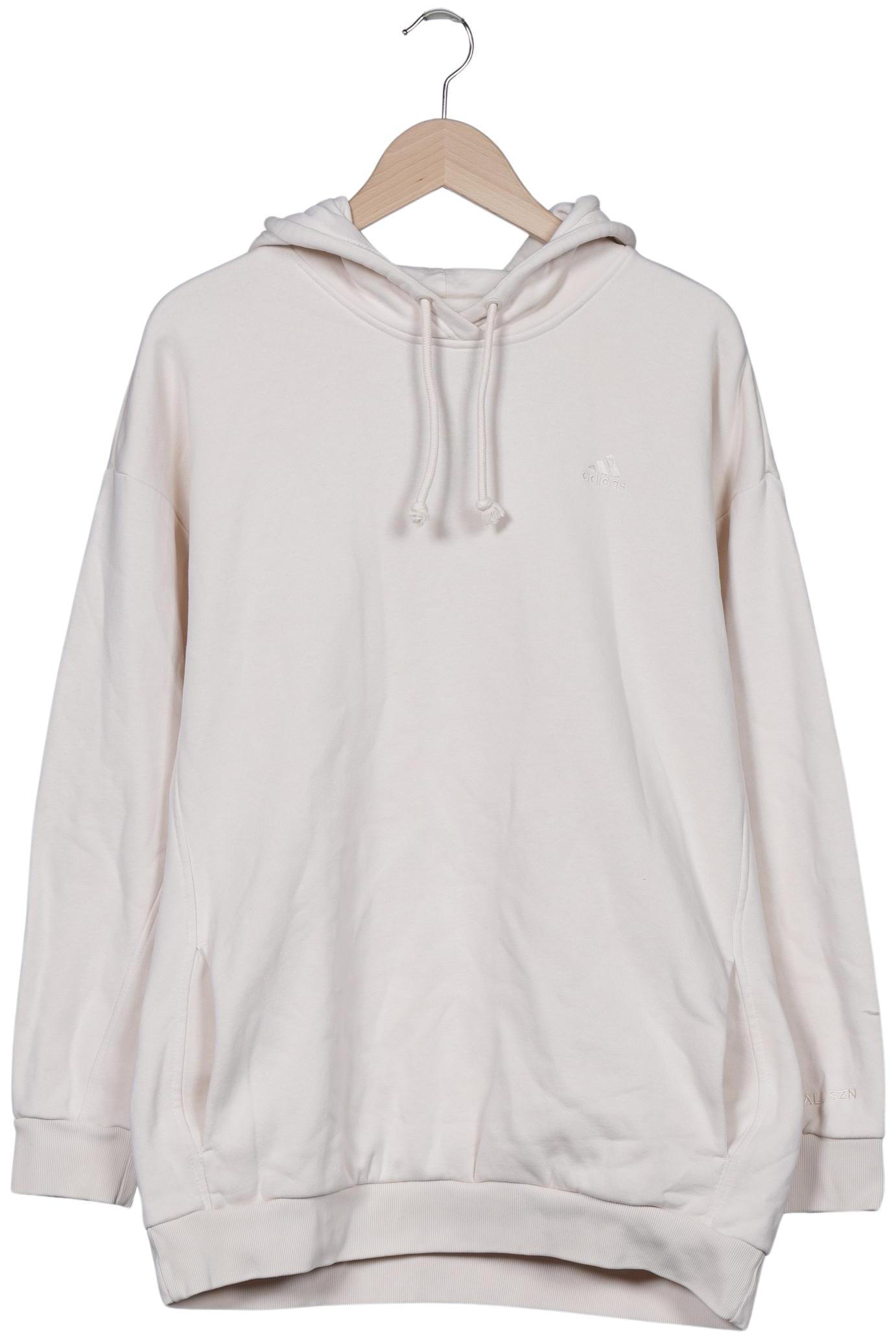 

adidas Damen Kapuzenpullover, cremeweiß, Gr. 38