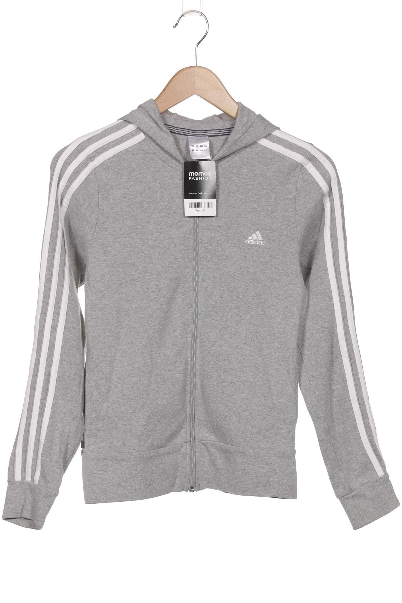 

adidas Damen Kapuzenpullover, grau, Gr. 36