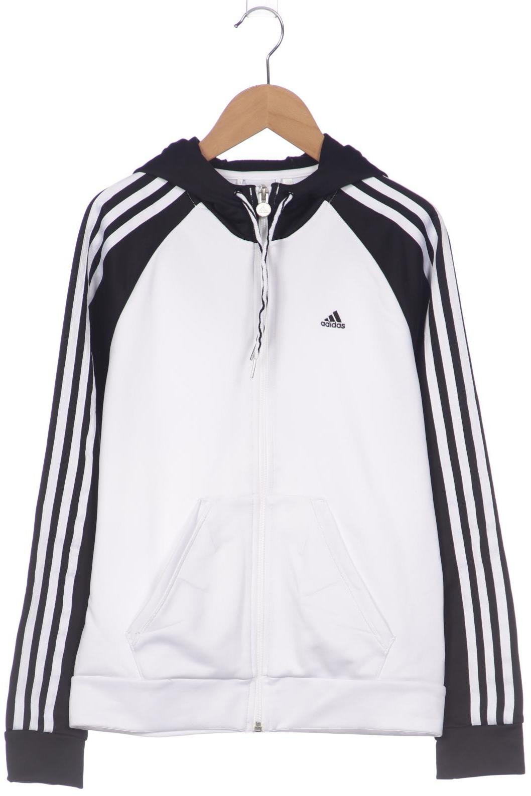 

adidas Damen Kapuzenpullover, weiß, Gr. 38