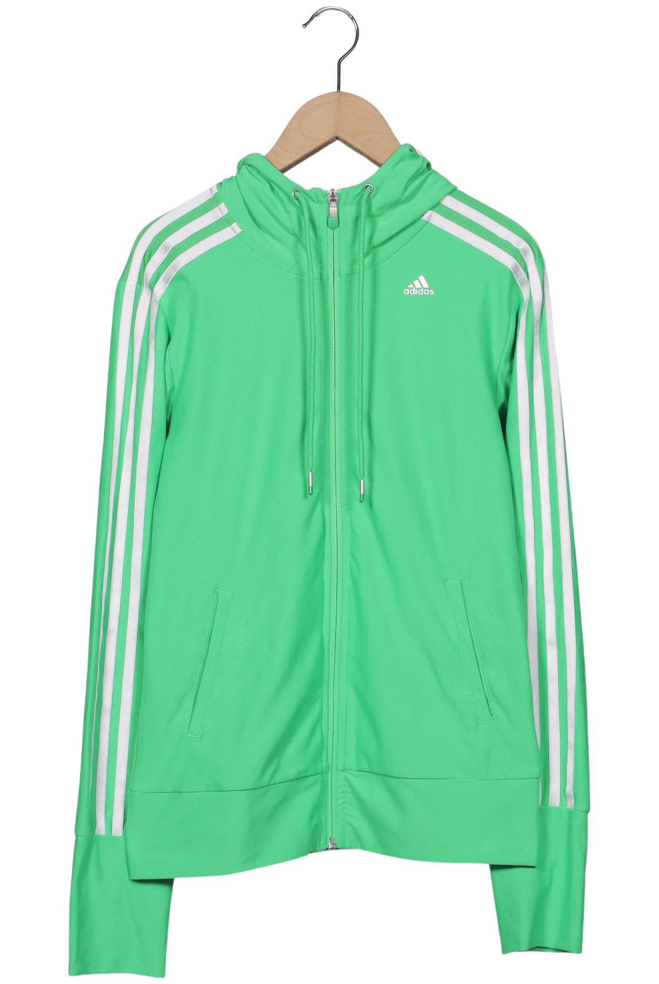 

adidas Damen Kapuzenpullover, grün, Gr. 34