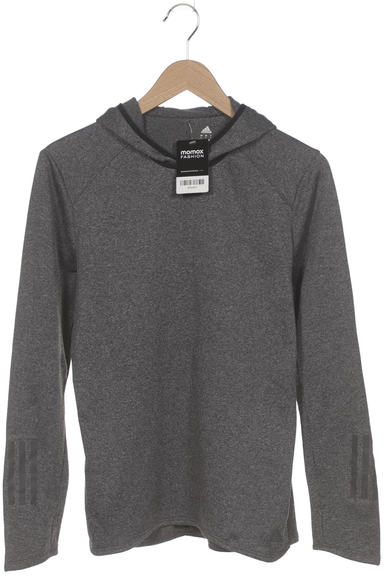 

adidas Damen Kapuzenpullover, grau, Gr. 42