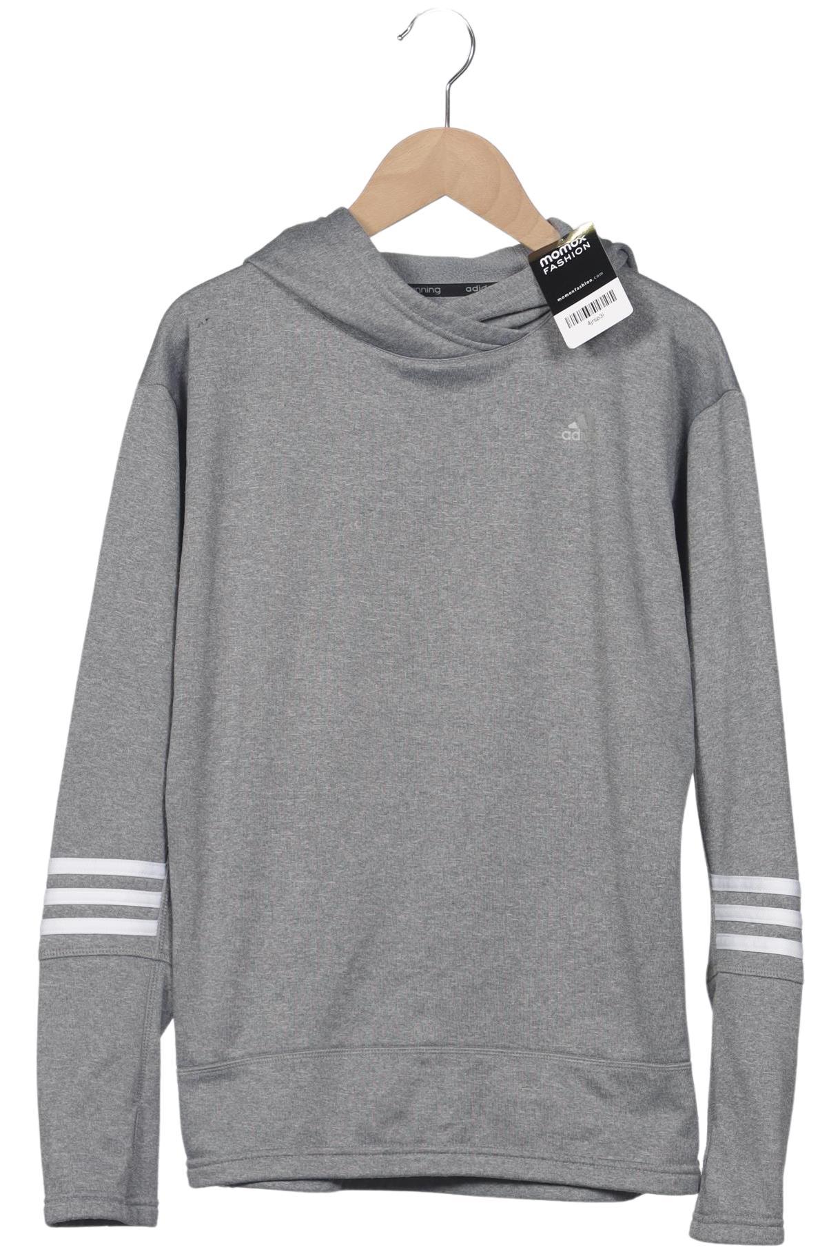 

adidas Damen Kapuzenpullover, grau, Gr. 36