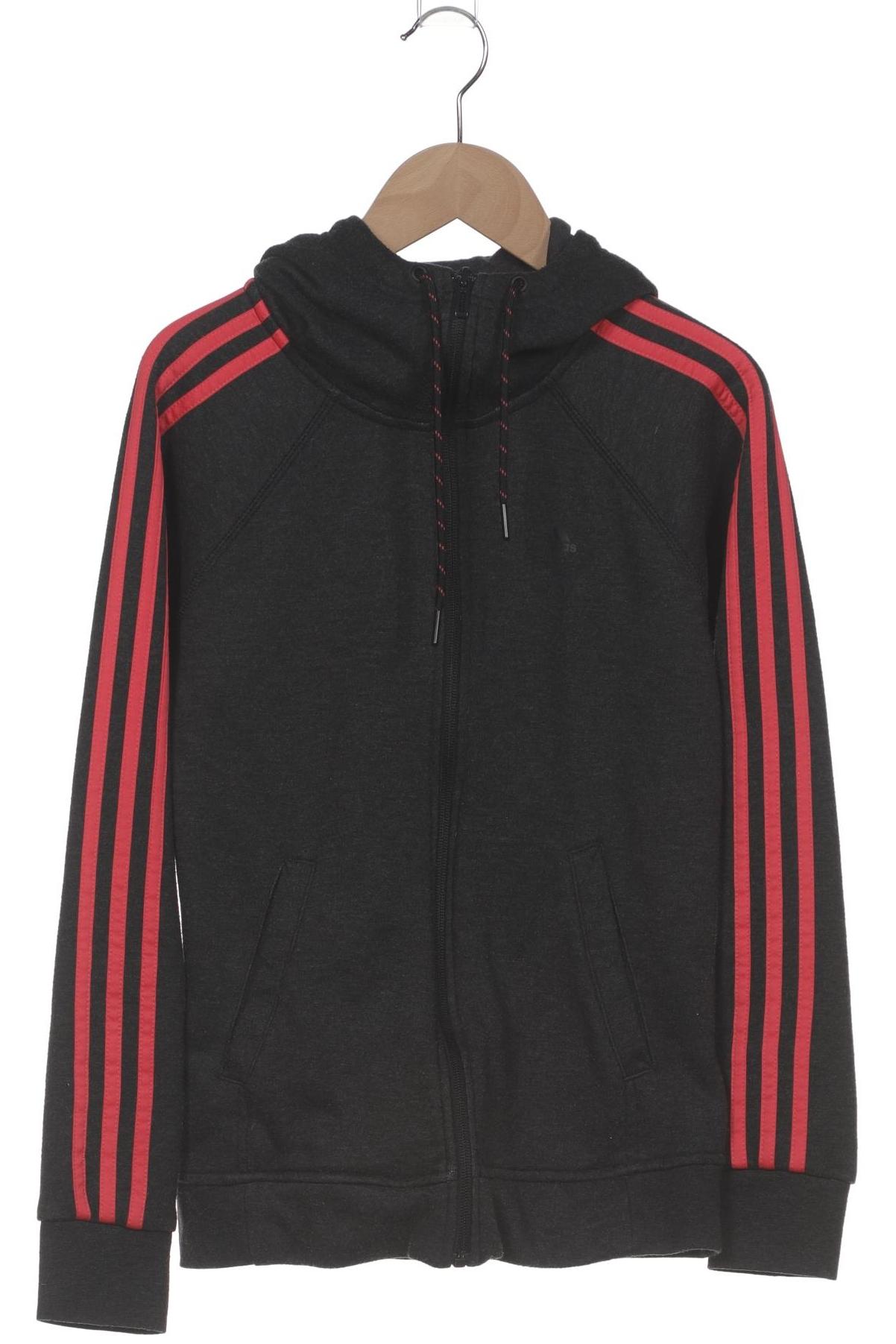 

adidas Damen Kapuzenpullover, grau, Gr. 34