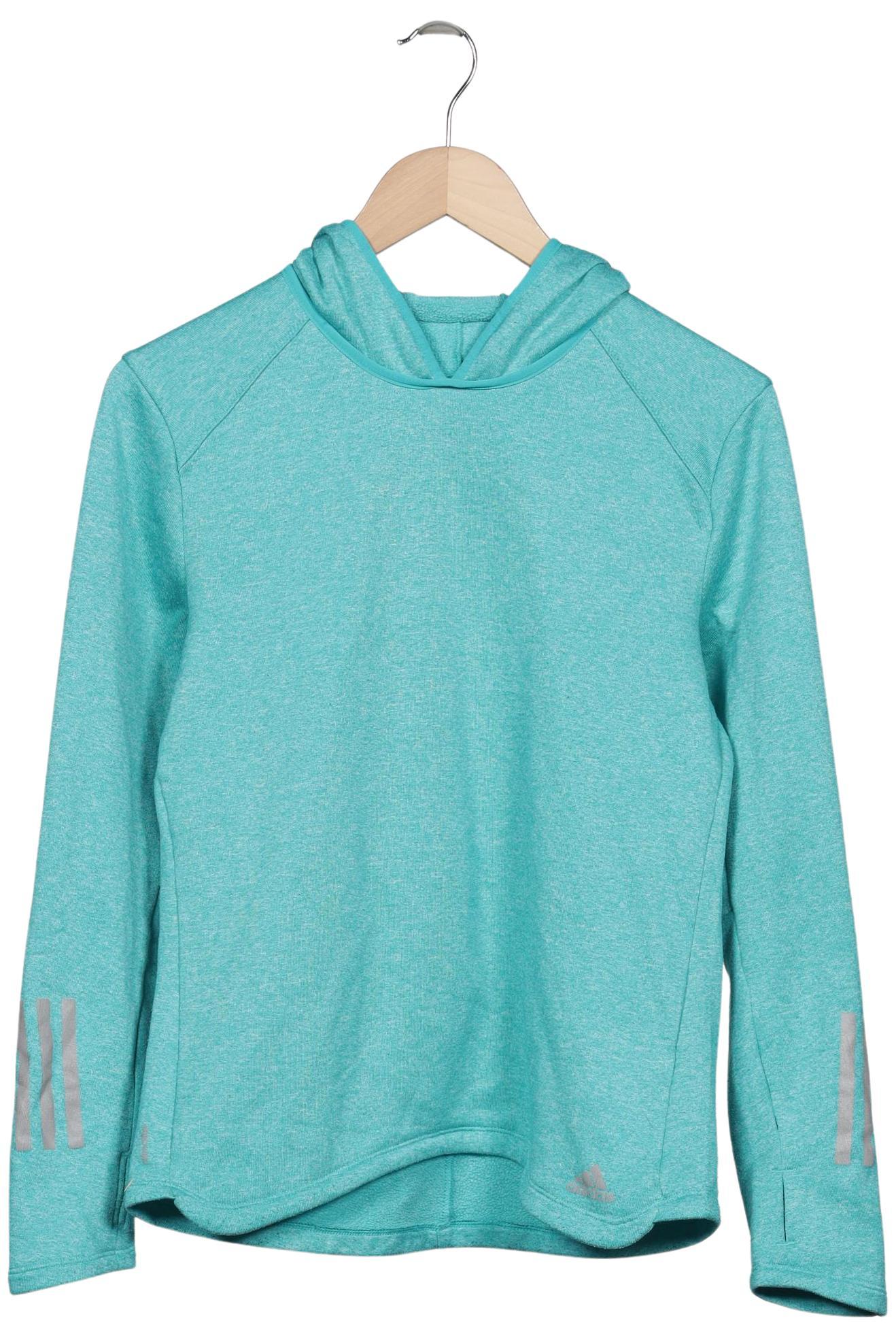 

adidas Damen Kapuzenpullover, blau, Gr. 38