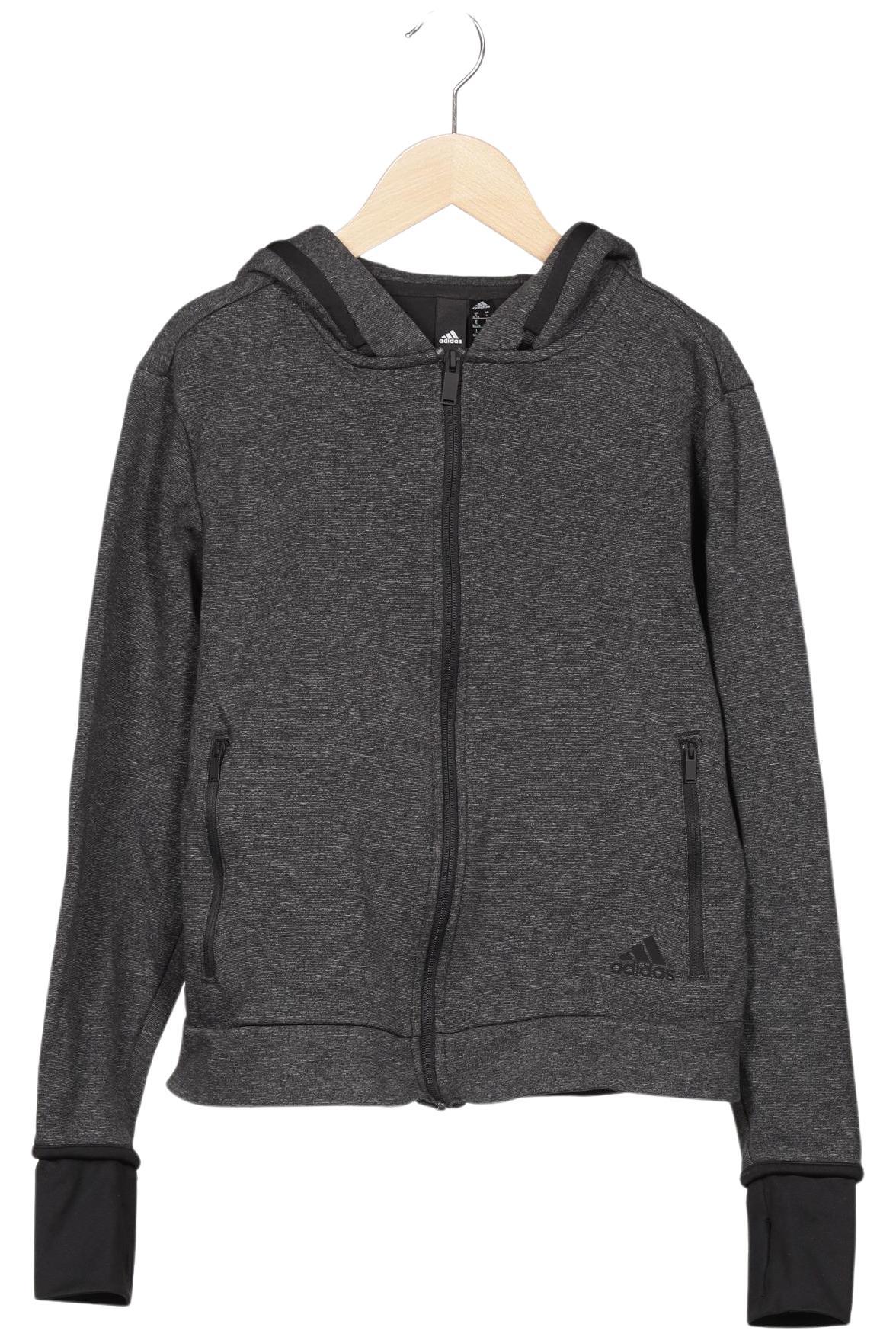 

adidas Damen Kapuzenpullover, grau, Gr. 36