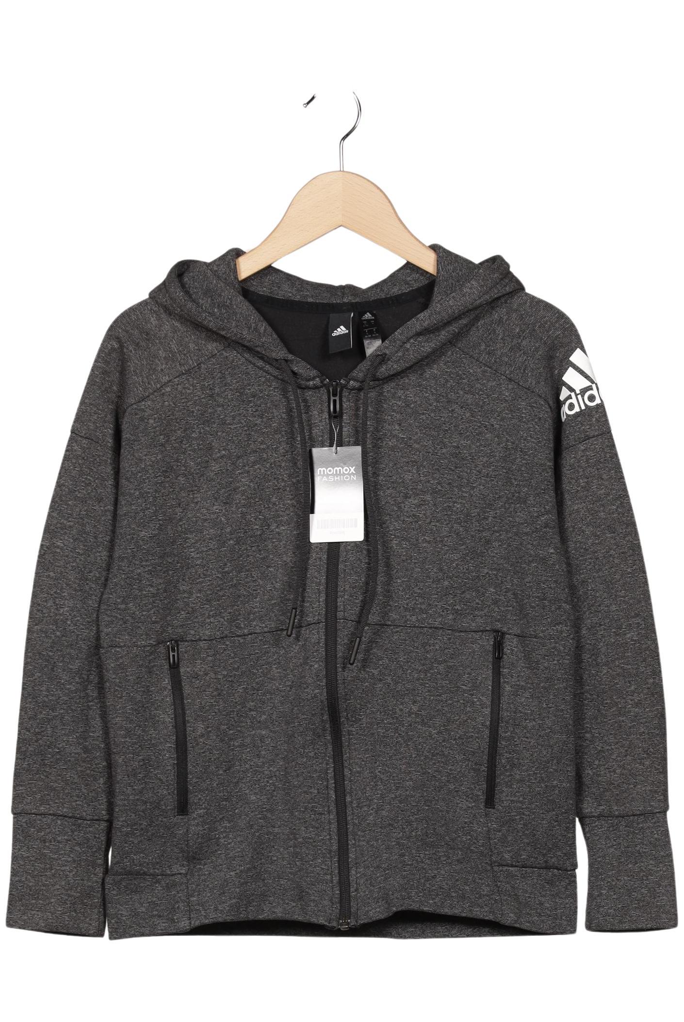 

adidas Damen Kapuzenpullover, grau, Gr. 36