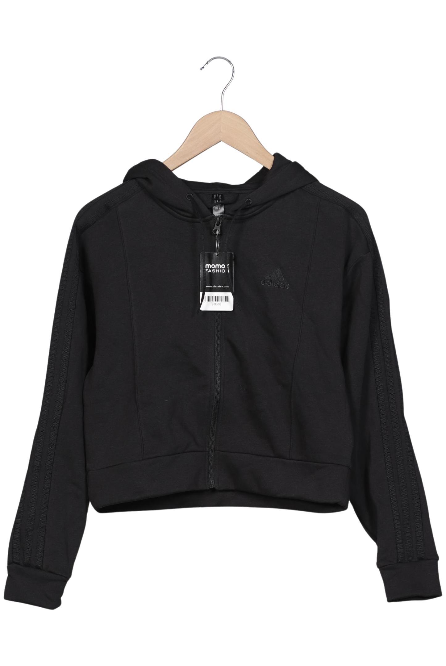 

adidas Damen Kapuzenpullover, schwarz, Gr. 34