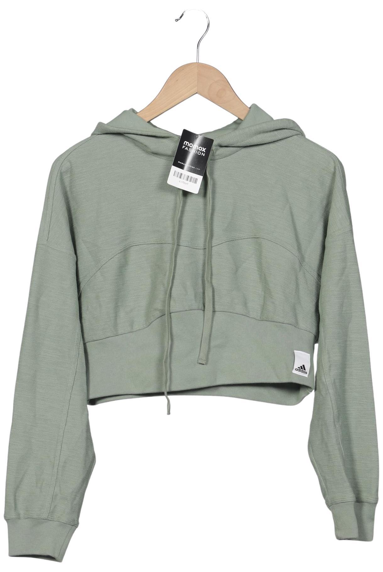 

adidas Damen Kapuzenpullover, hellgrün, Gr. 34