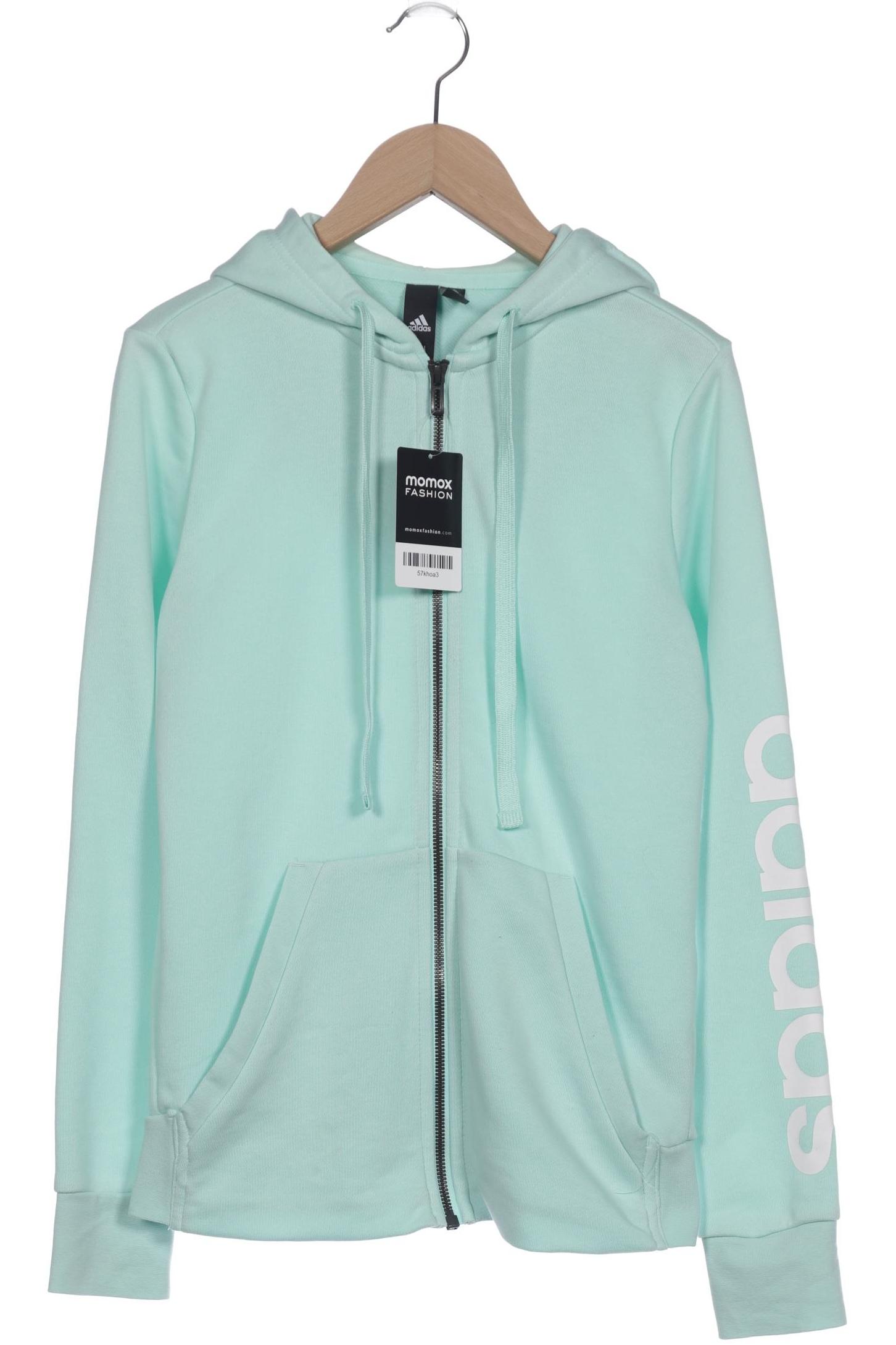 

adidas Damen Kapuzenpullover, türkis, Gr. 34