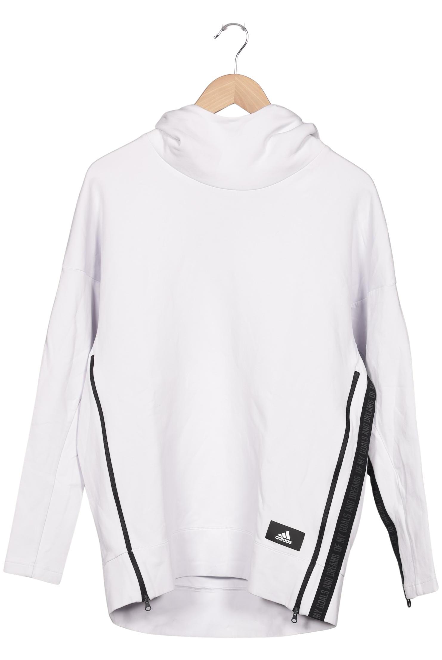 

adidas Damen Kapuzenpullover, weiß, Gr. 36